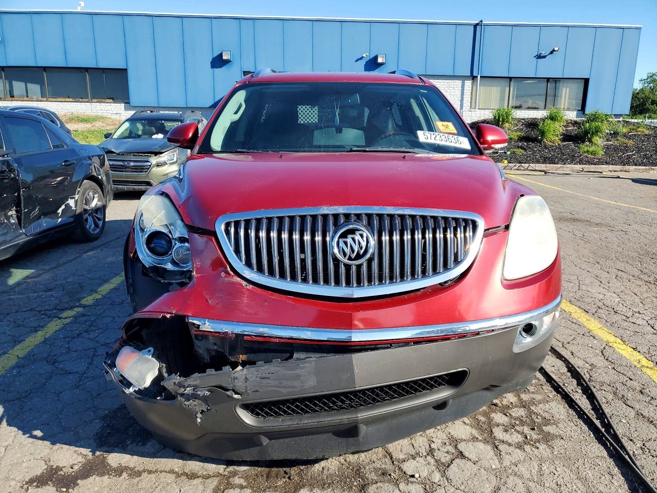 2012 Buick Enclave Red vin: 5GAKVBED2CJ327646