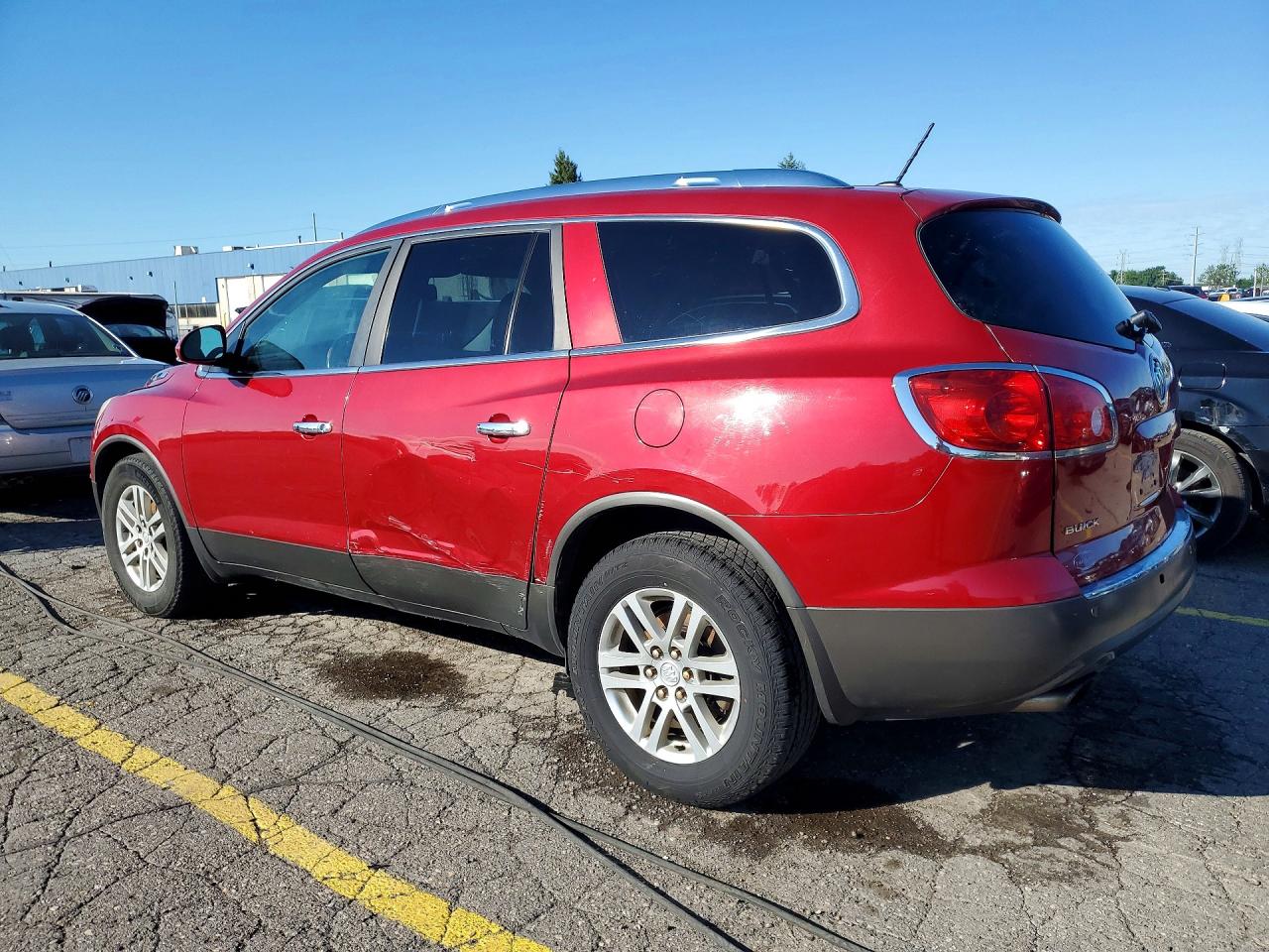2012 Buick Enclave Red vin: 5GAKVBED2CJ327646
