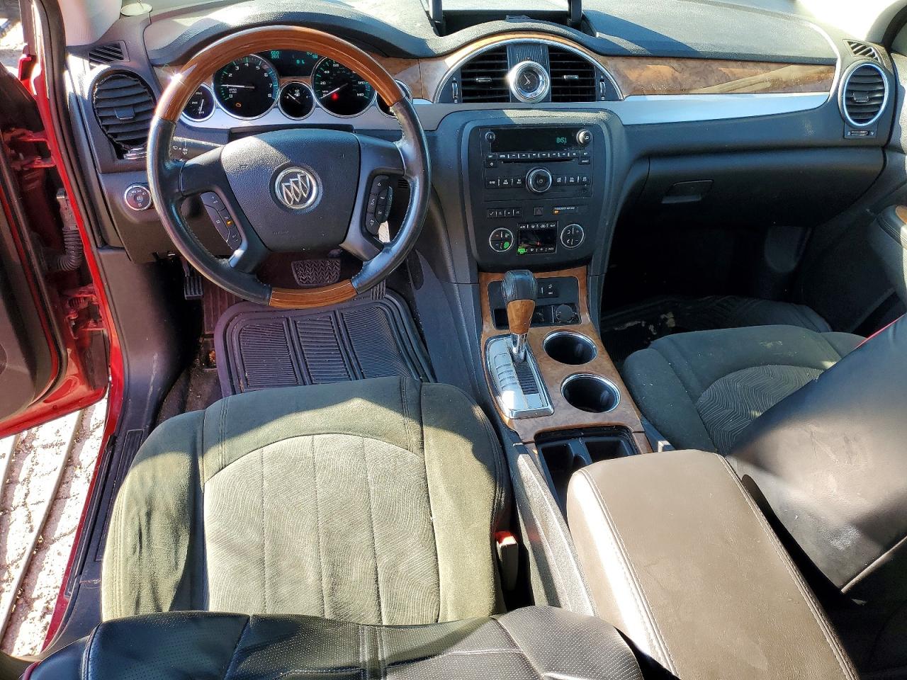 2012 Buick Enclave Red vin: 5GAKVBED2CJ327646
