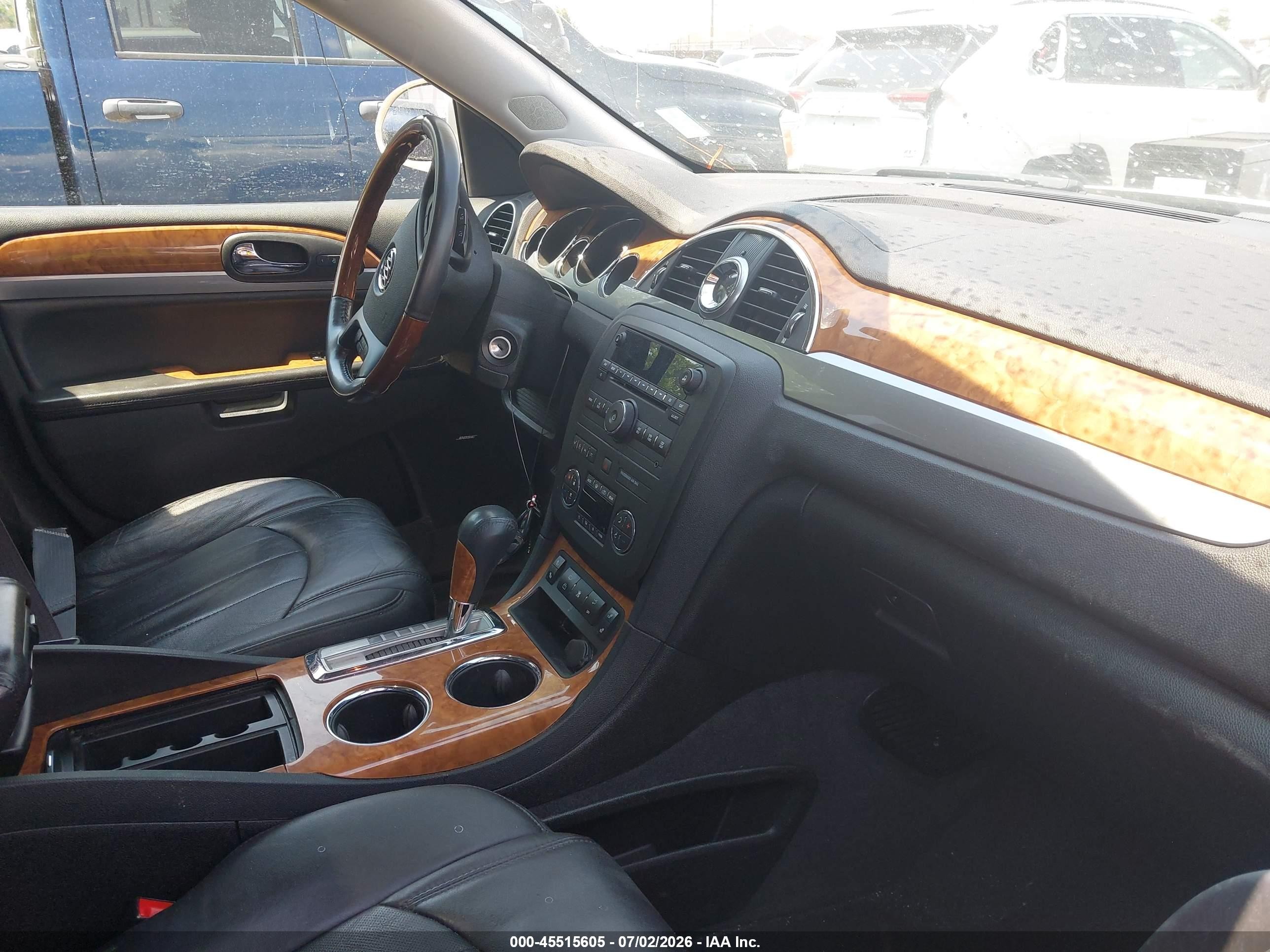 2011 Buick Enclave 1xl White vin: 5GAKVBED3BJ383514