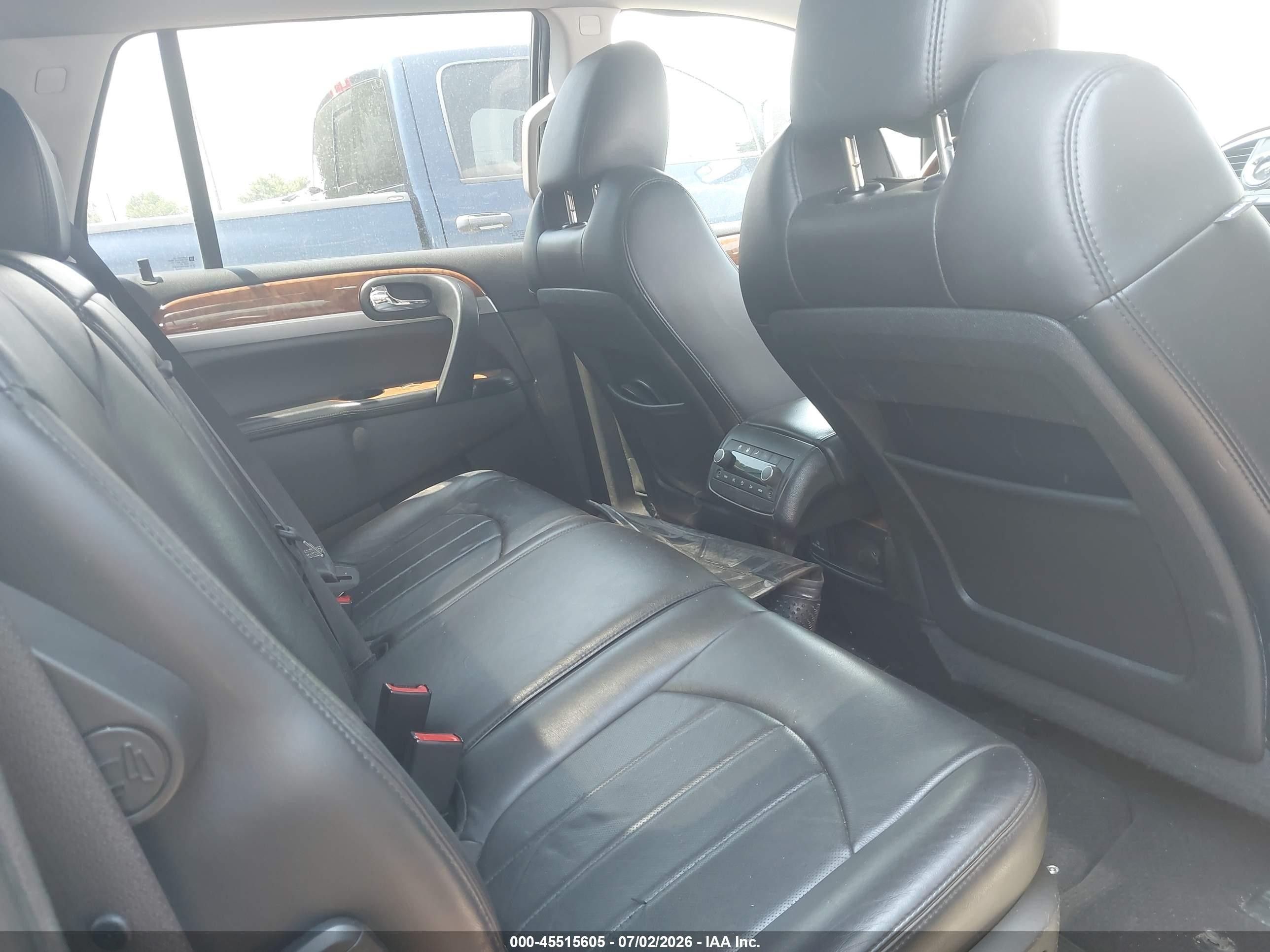 2011 Buick Enclave 1xl White vin: 5GAKVBED3BJ383514