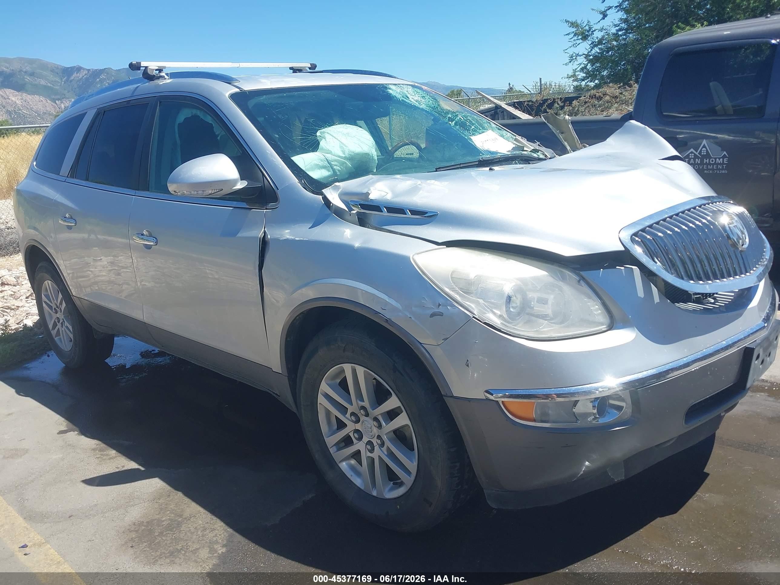 2012 Buick Enclave Convenience Silver vin: 5GAKVBED3CJ320074