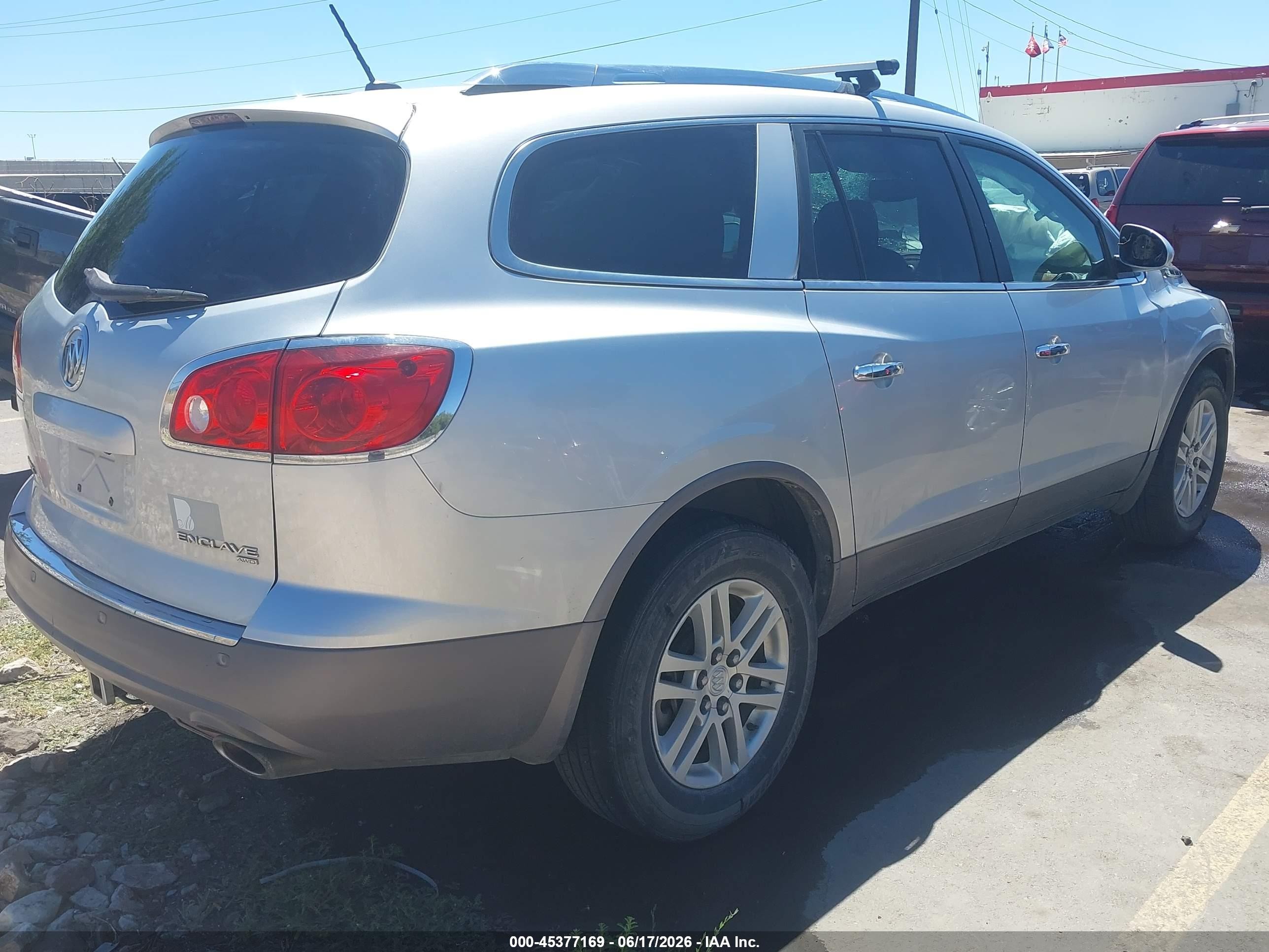 2012 Buick Enclave Convenience Silver vin: 5GAKVBED3CJ320074