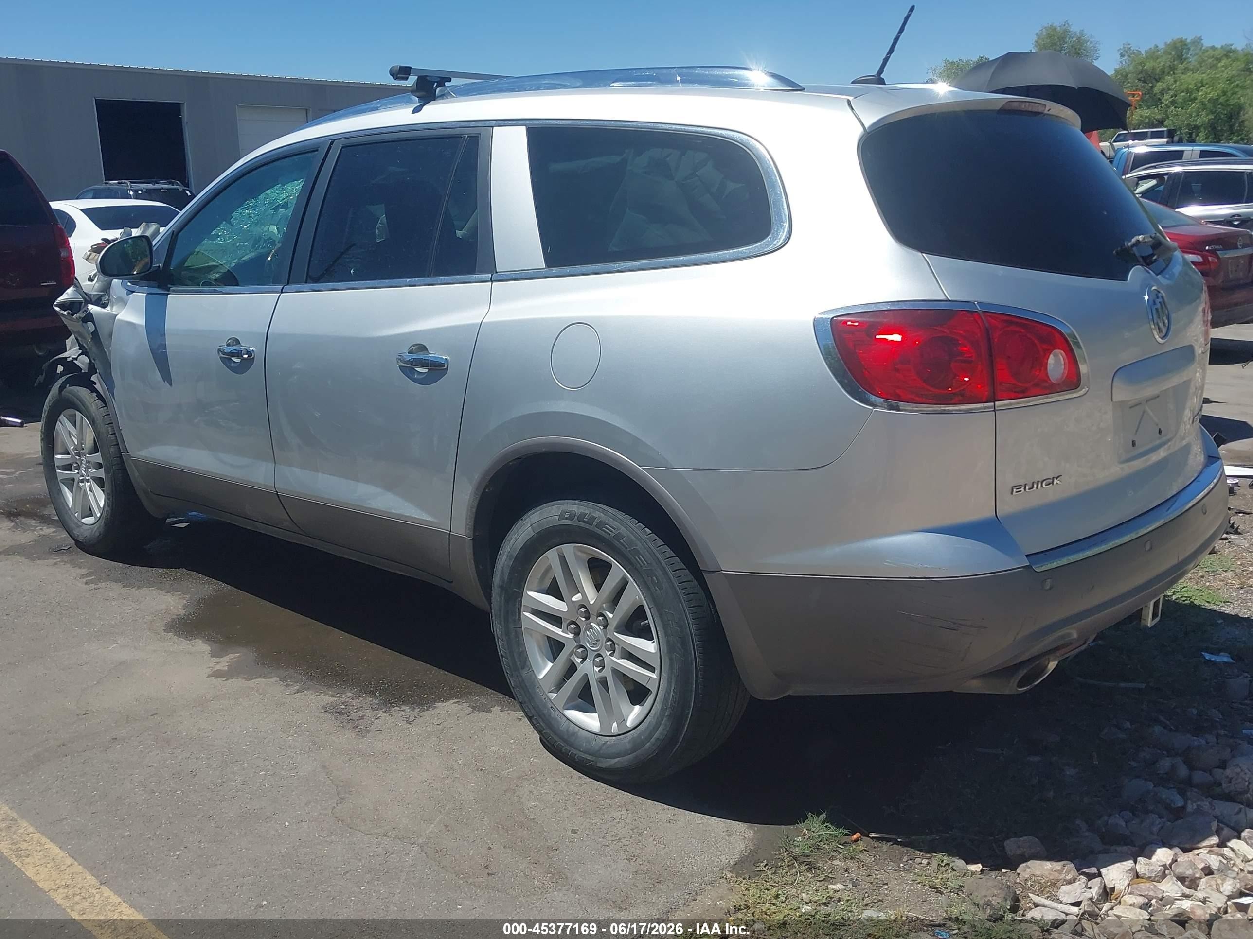 2012 Buick Enclave Convenience Silver vin: 5GAKVBED3CJ320074