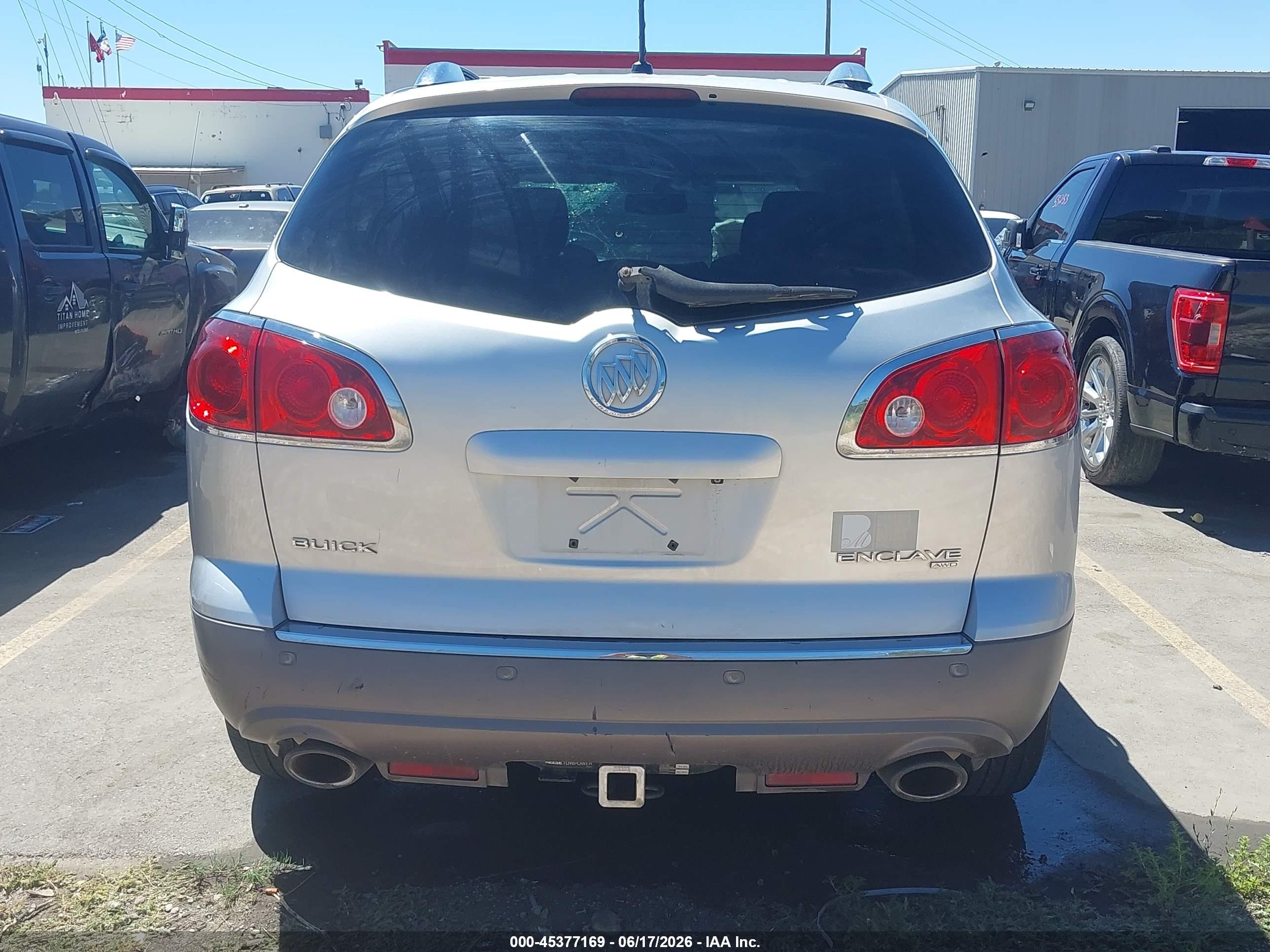 2012 Buick Enclave Convenience Silver vin: 5GAKVBED3CJ320074
