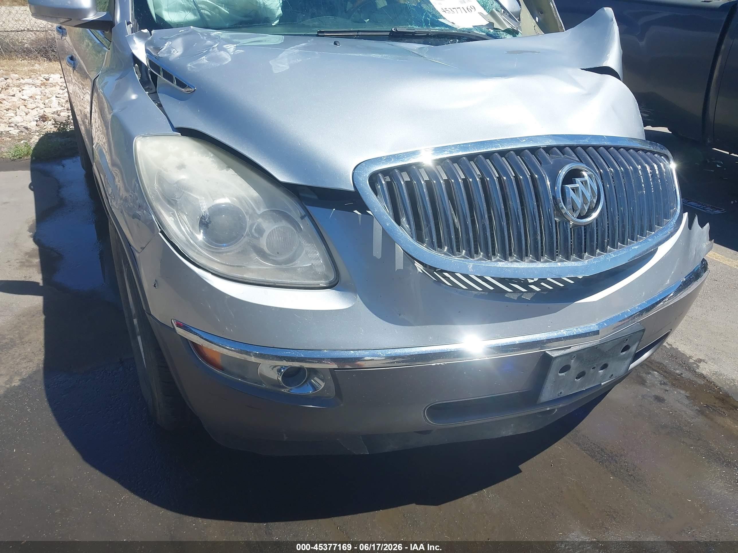 2012 Buick Enclave Convenience Silver vin: 5GAKVBED3CJ320074