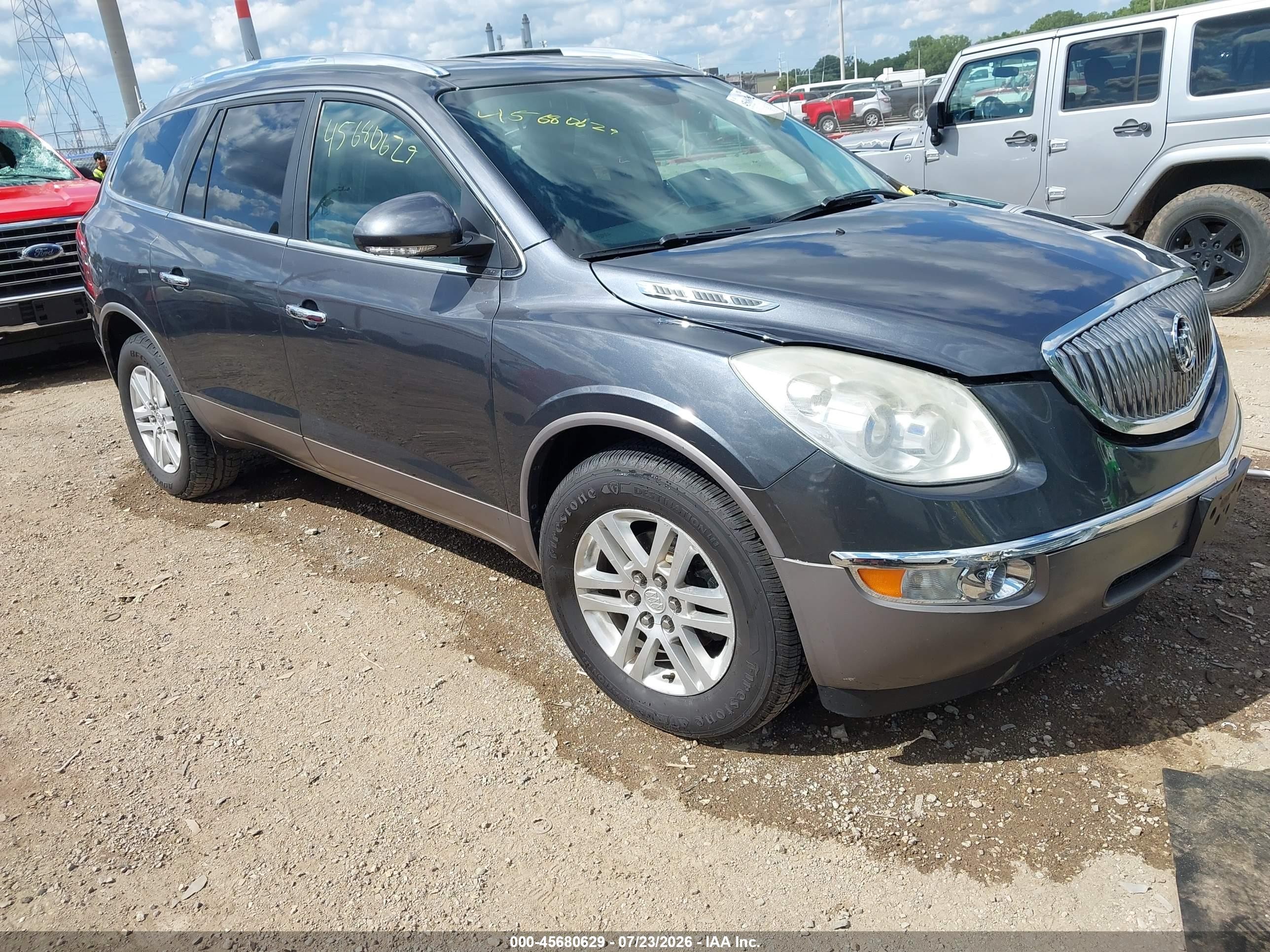 2012 Buick Enclave Convenience Black vin: 5GAKVBED3CJ398337