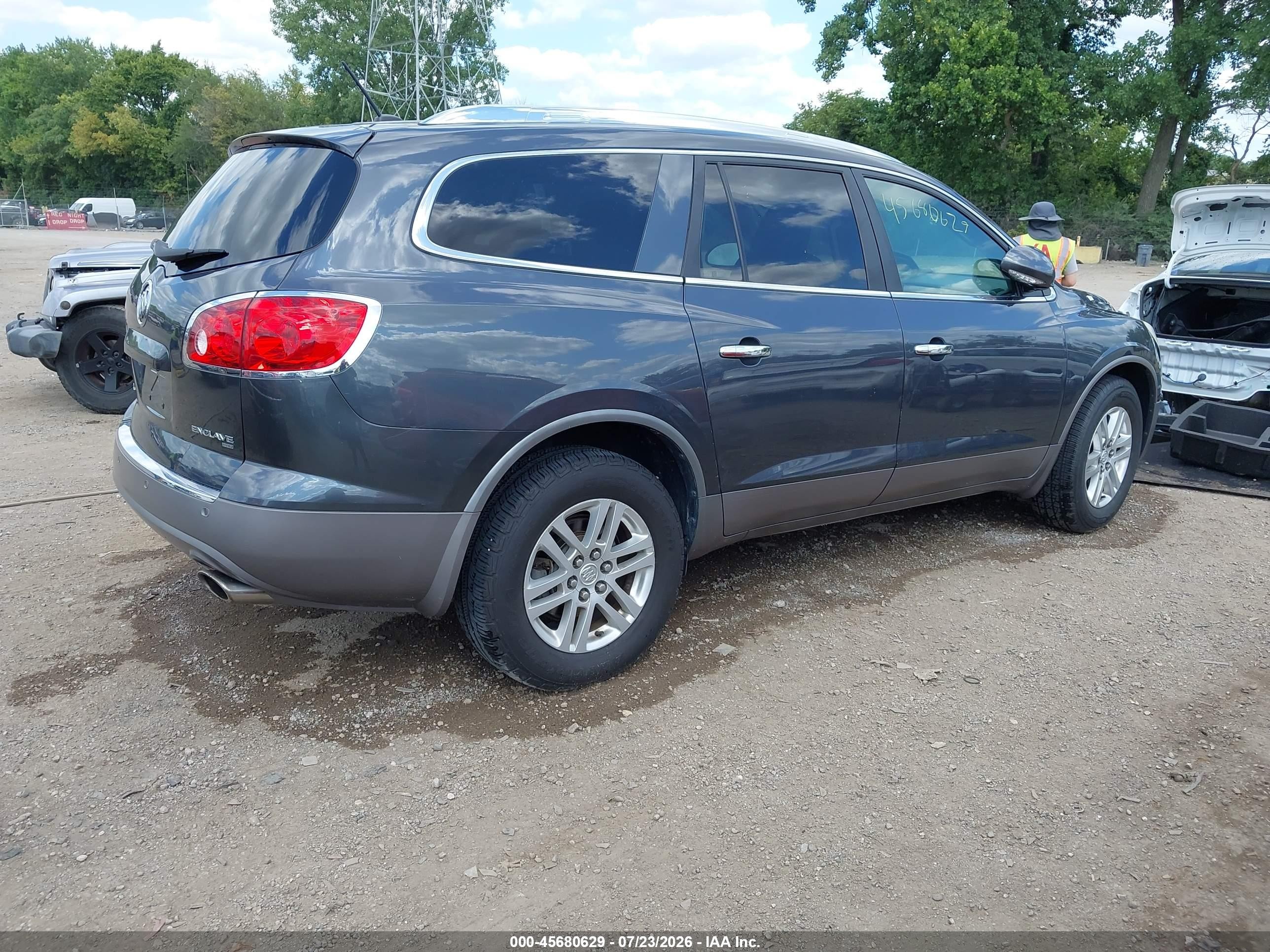 2012 Buick Enclave Convenience Black vin: 5GAKVBED3CJ398337
