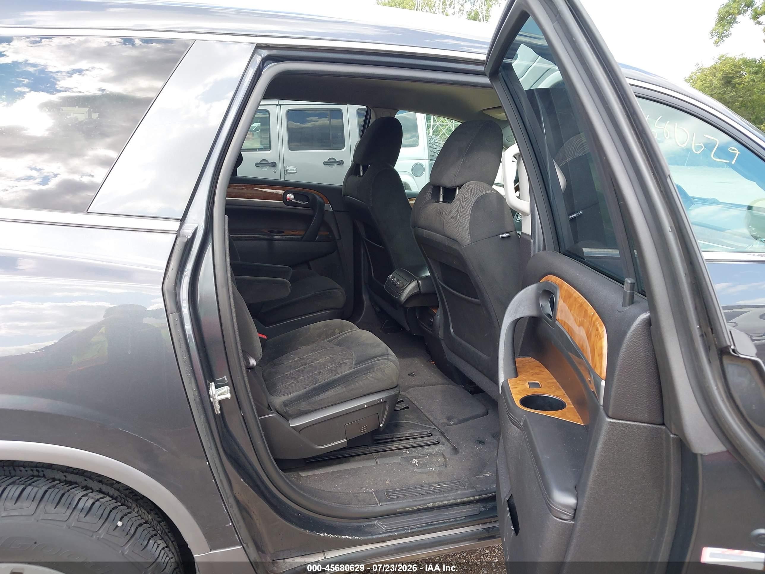 2012 Buick Enclave Convenience Black vin: 5GAKVBED3CJ398337