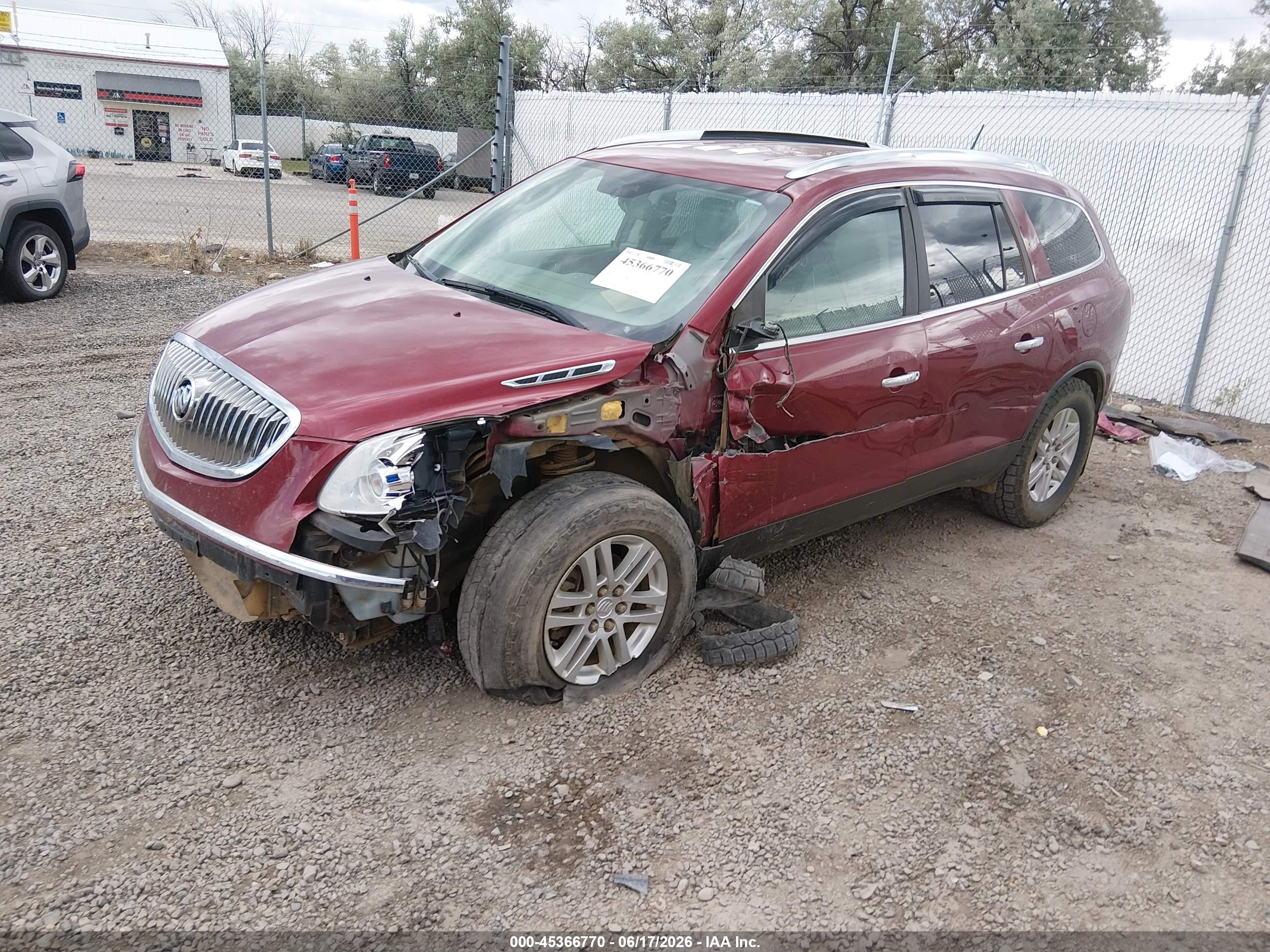 2011 Buick Enclave 1xl Red vin: 5GAKVBED4BJ114177