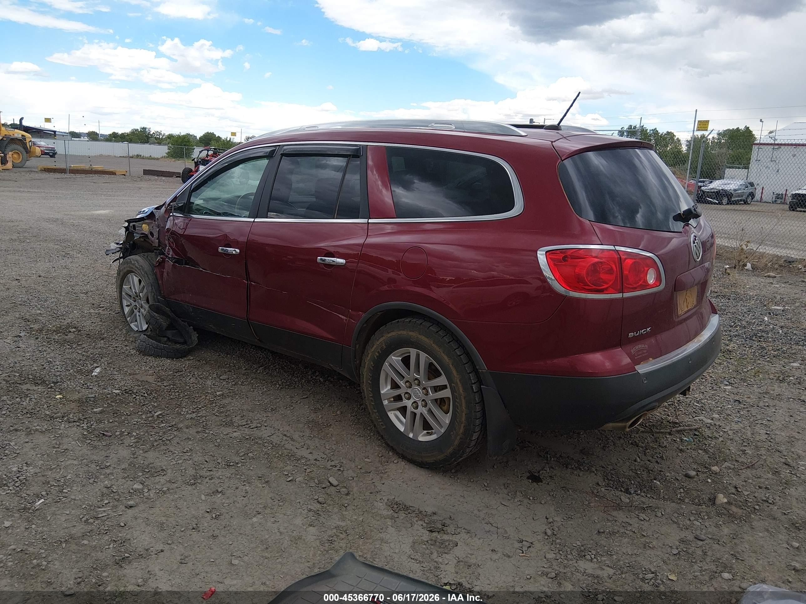 2011 Buick Enclave 1xl Red vin: 5GAKVBED4BJ114177