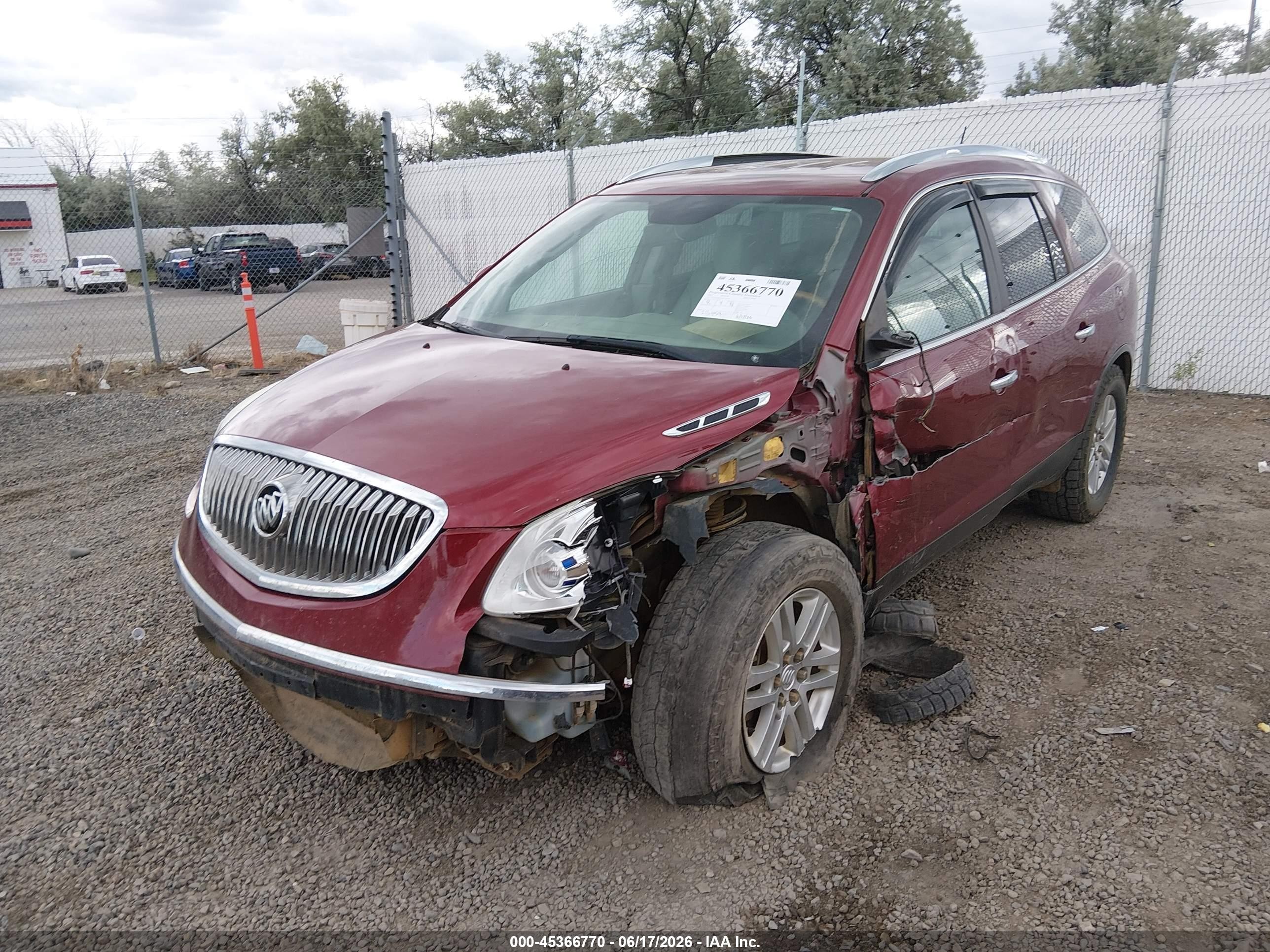 2011 Buick Enclave 1xl Red vin: 5GAKVBED4BJ114177