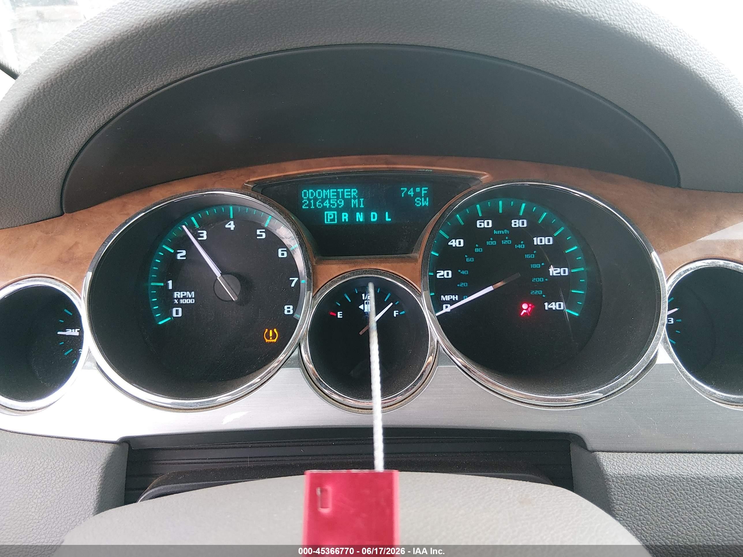 2011 Buick Enclave 1xl Red vin: 5GAKVBED4BJ114177