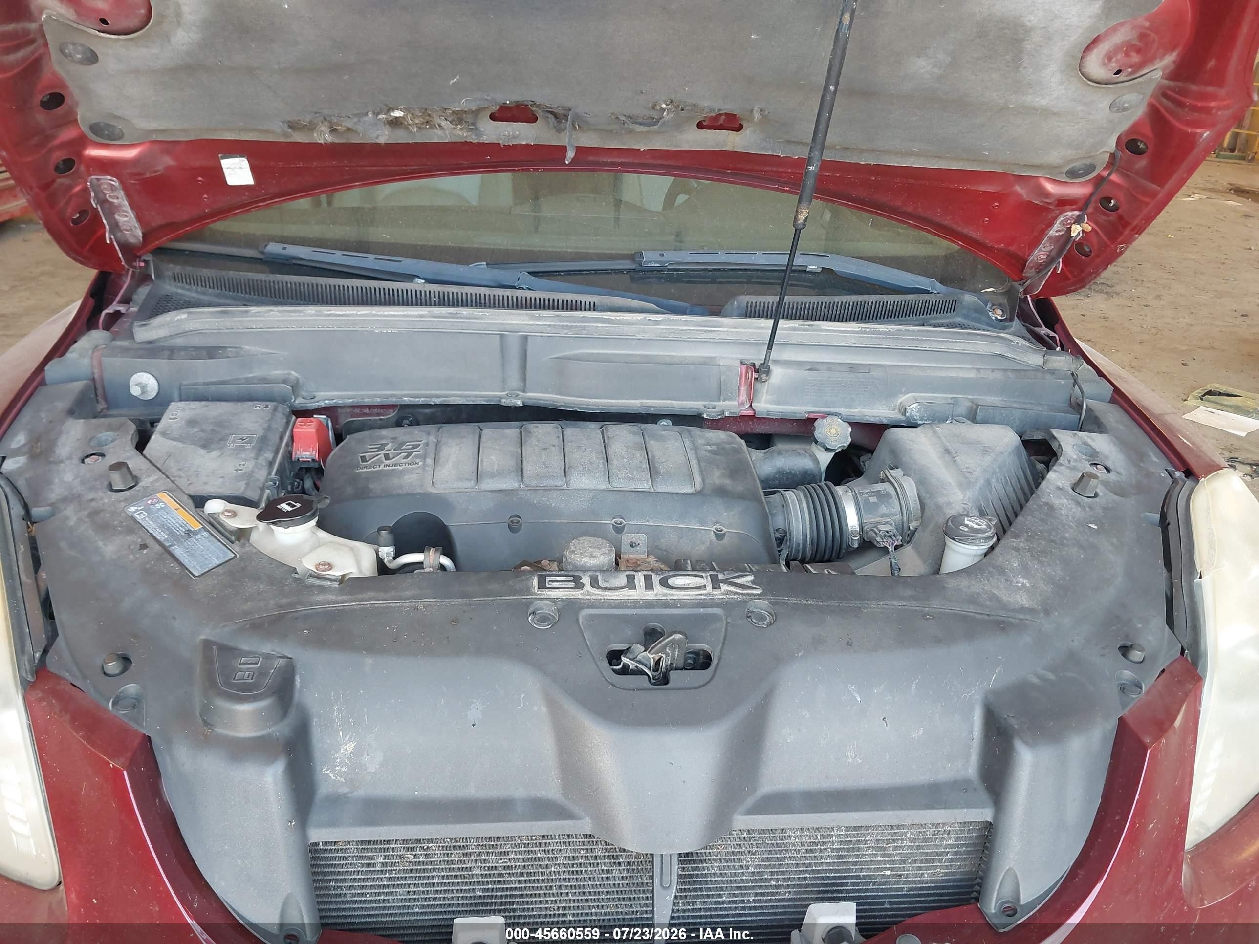 2011 Buick Enclave 1xl Burgundy vin: 5GAKVBED4BJ266430