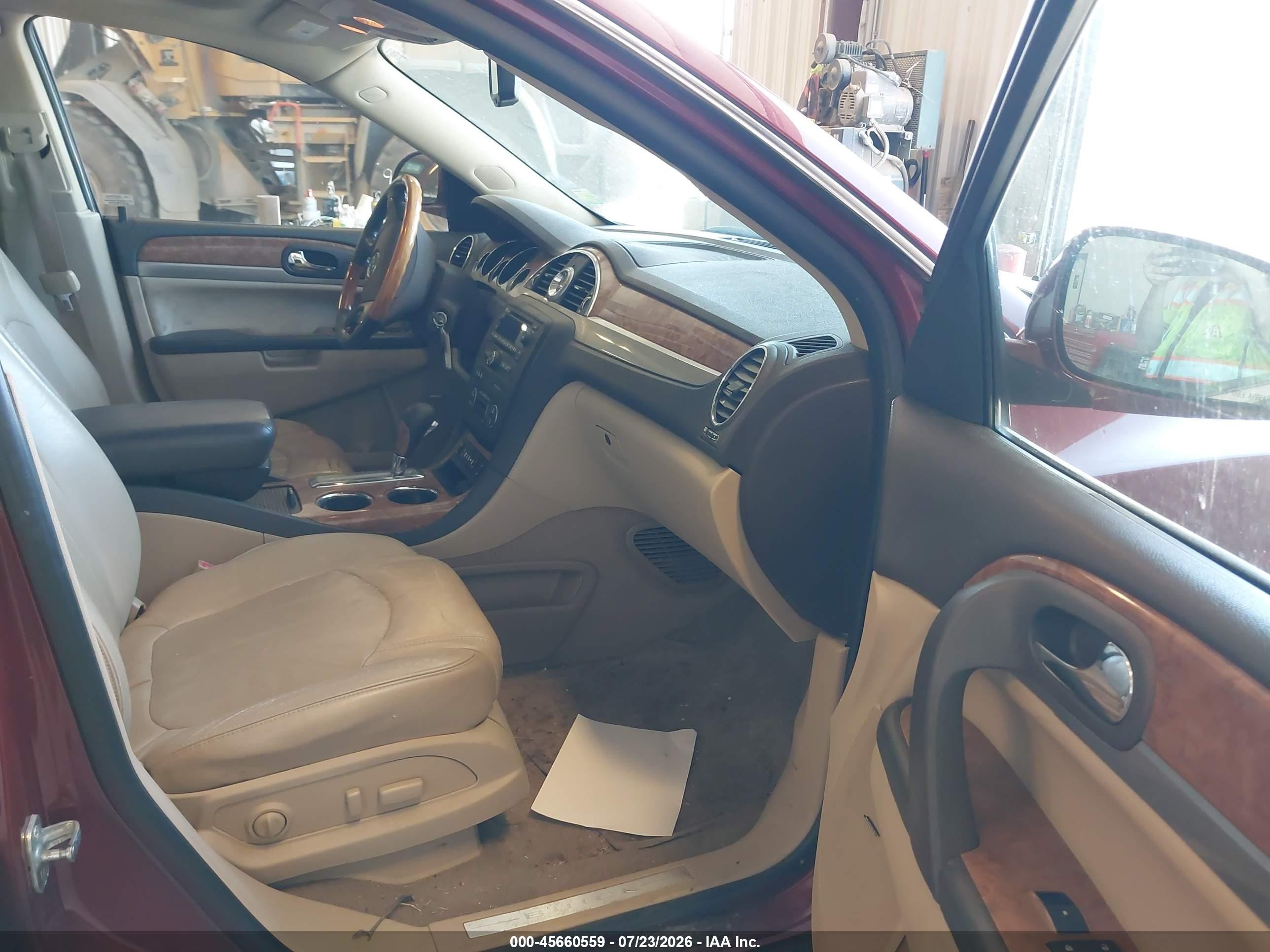 2011 Buick Enclave 1xl Burgundy vin: 5GAKVBED4BJ266430