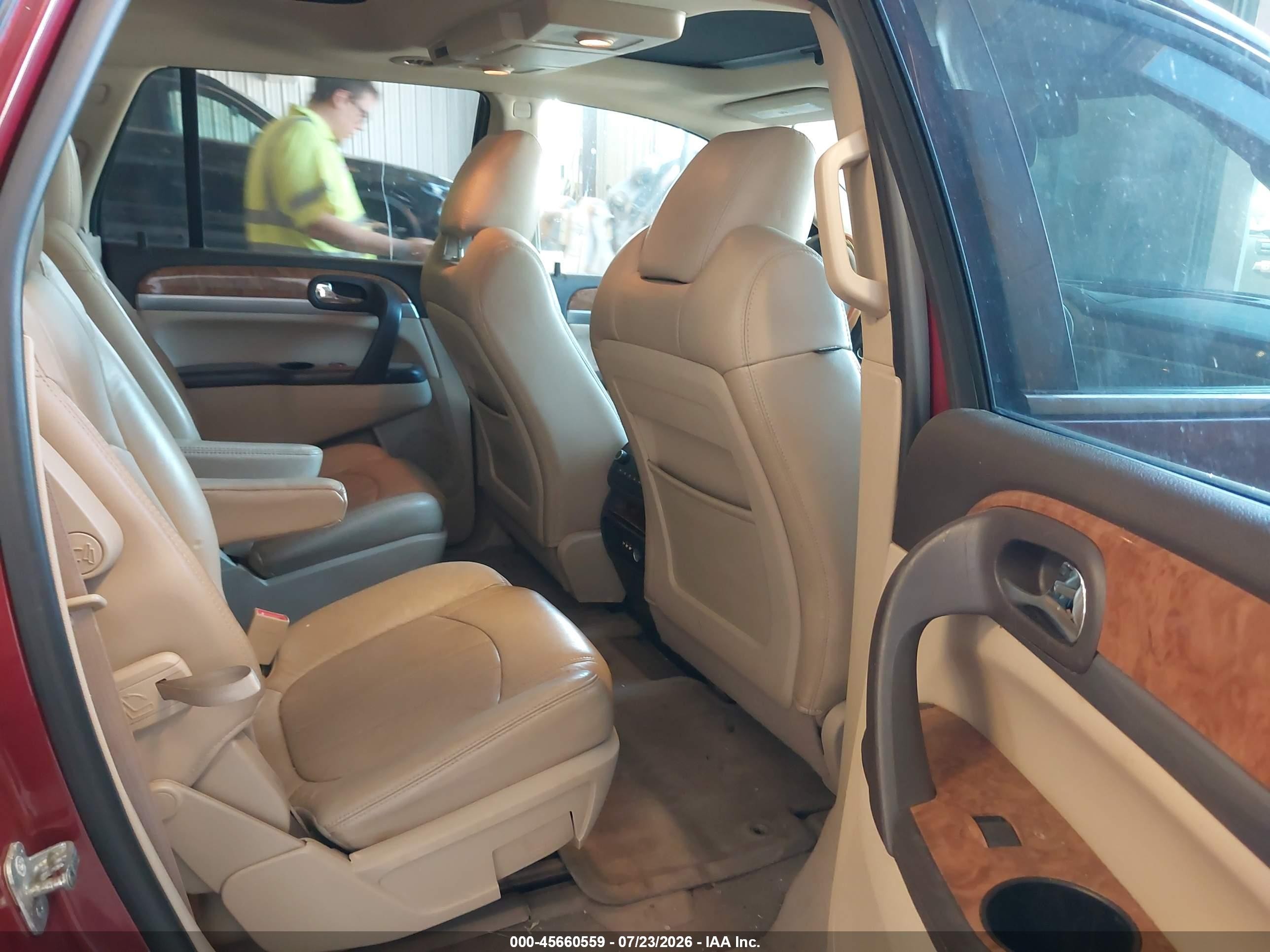 2011 Buick Enclave 1xl Burgundy vin: 5GAKVBED4BJ266430