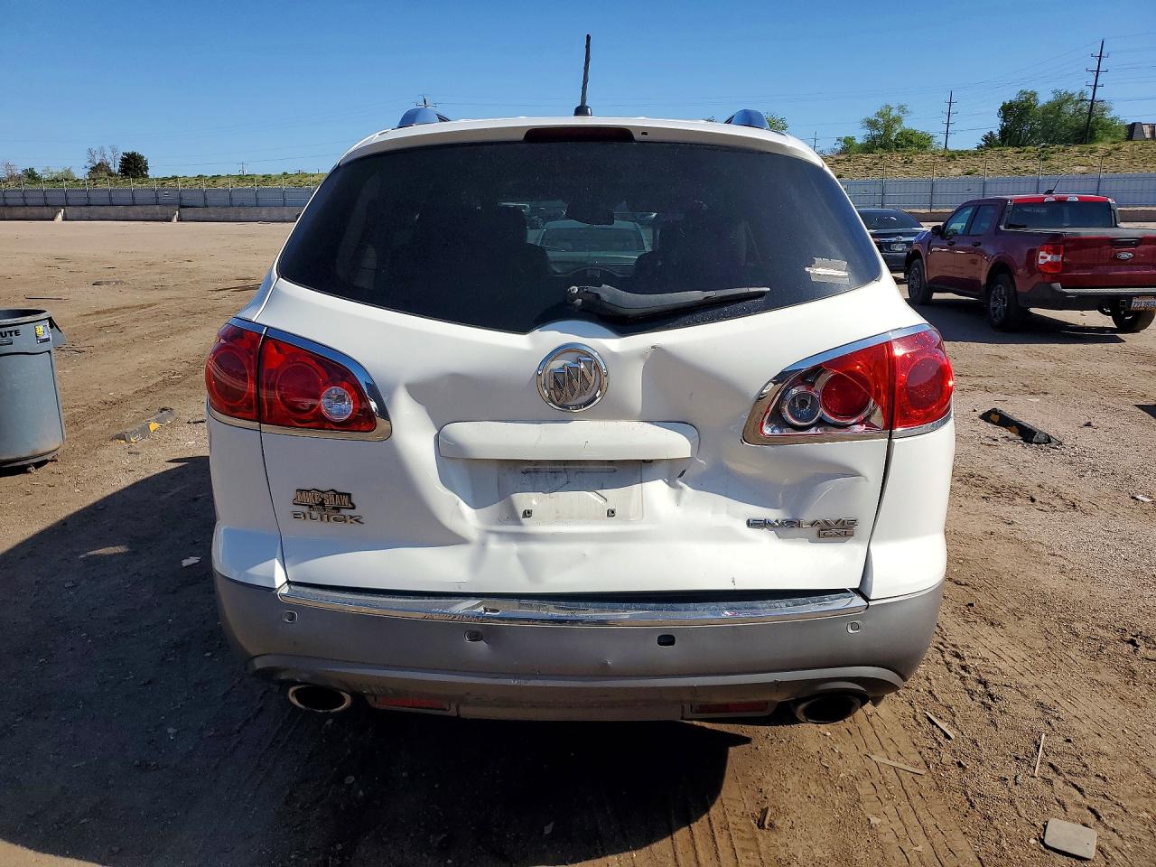 2011 Buick Enclave Cxl White vin: 5GAKVBED4BJ299654