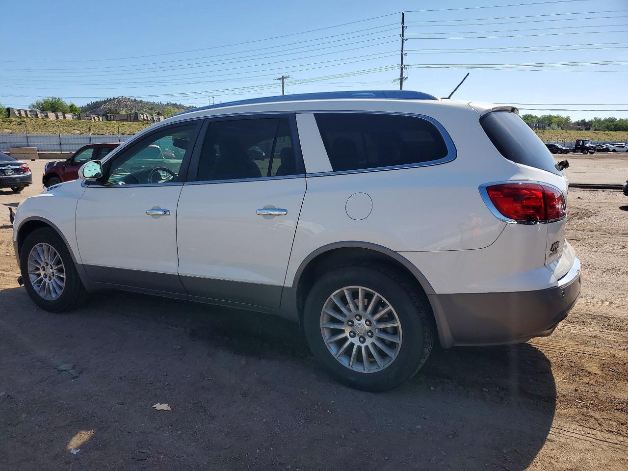 2011 Buick Enclave Cxl White vin: 5GAKVBED4BJ299654
