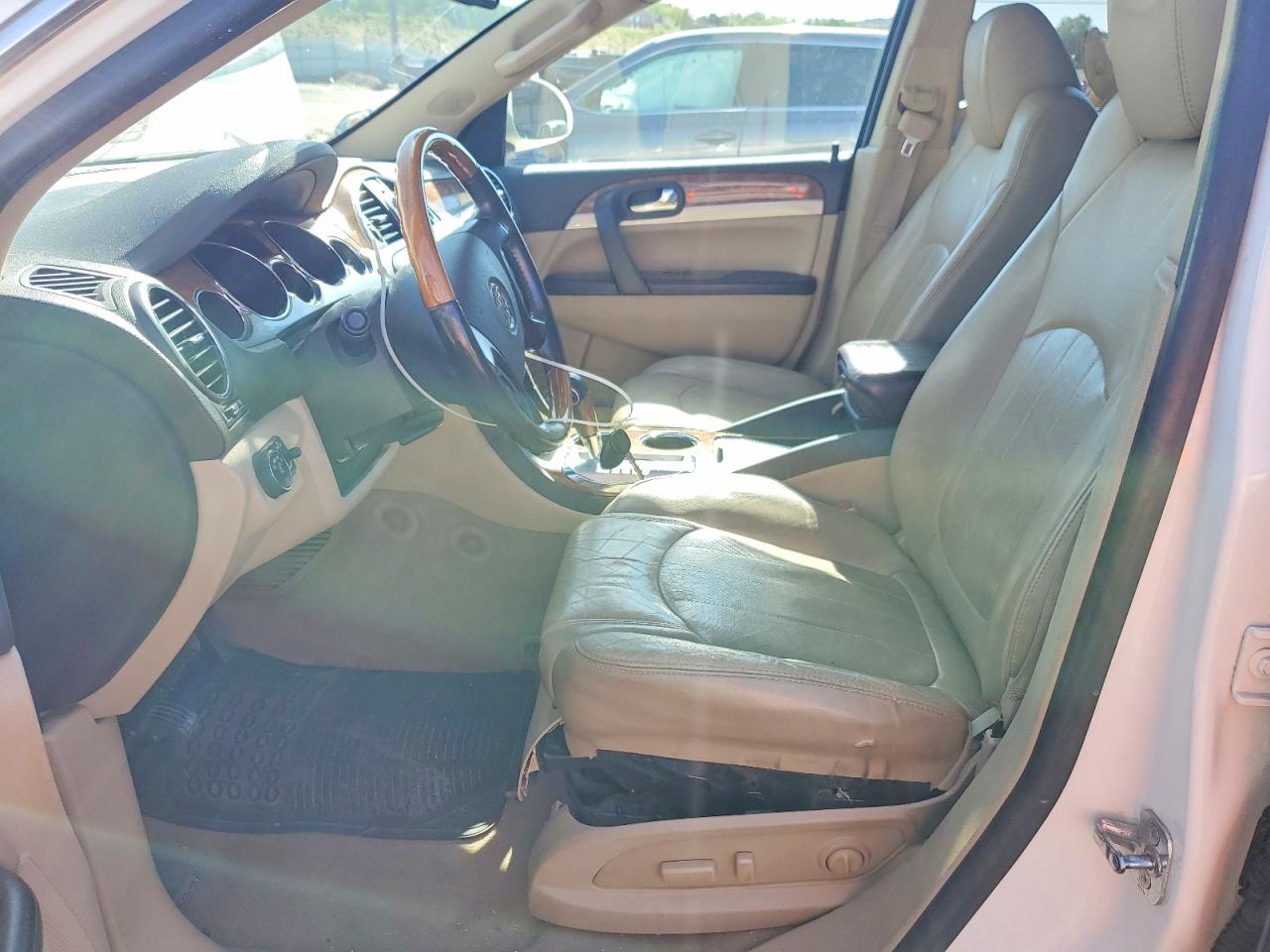 2011 Buick Enclave Cxl White vin: 5GAKVBED4BJ299654