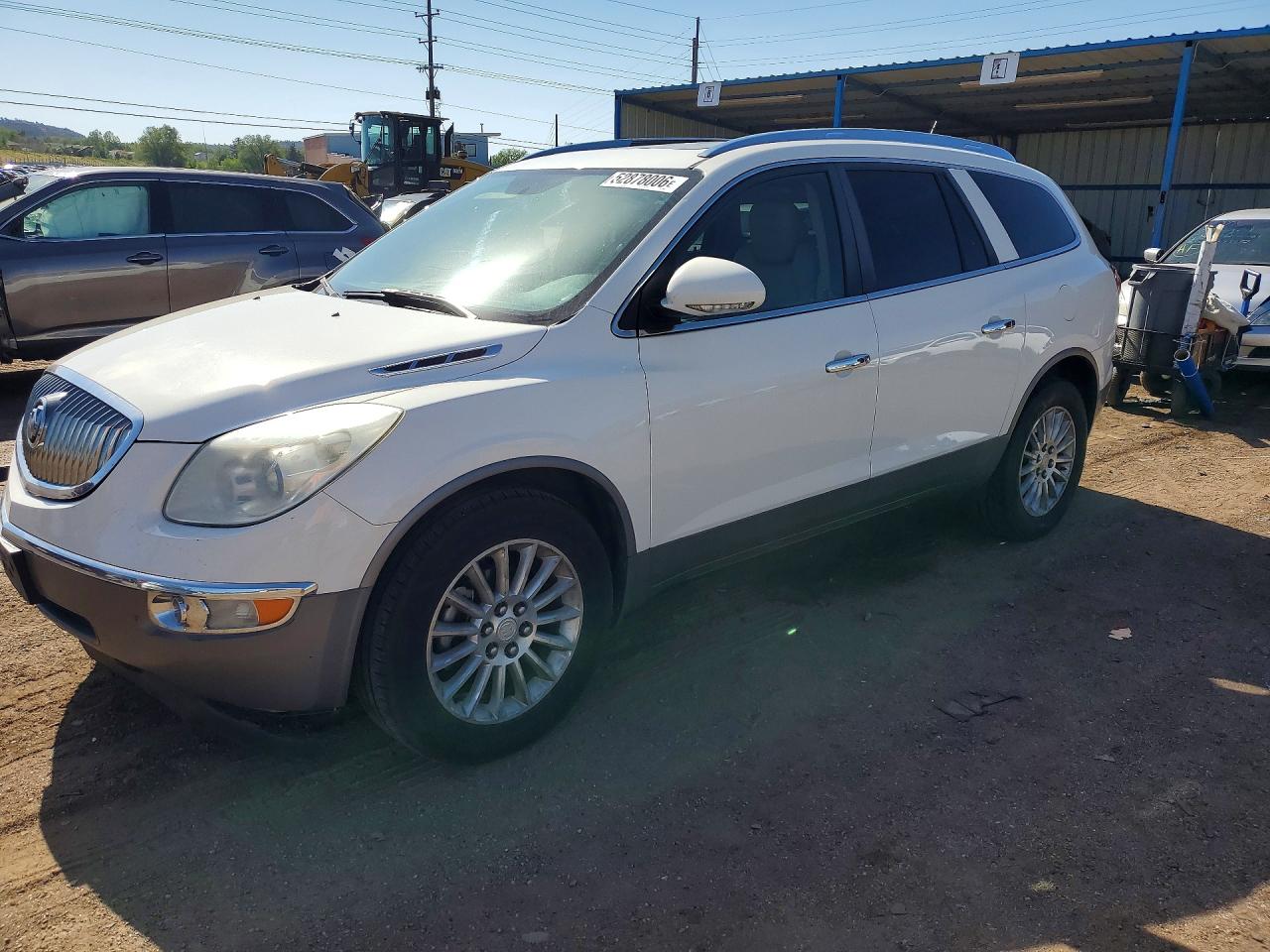2011 Buick Enclave Cxl White vin: 5GAKVBED4BJ299654