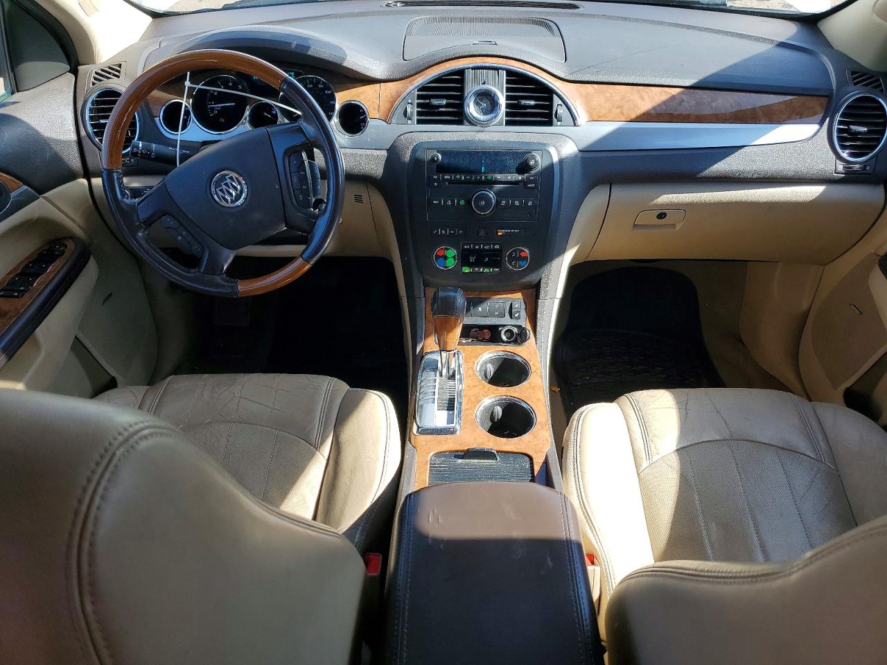 2011 Buick Enclave Cxl White vin: 5GAKVBED4BJ299654