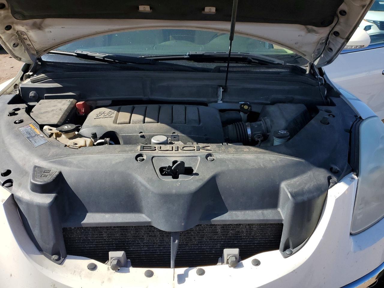 2011 Buick Enclave Cxl White vin: 5GAKVBED4BJ299654