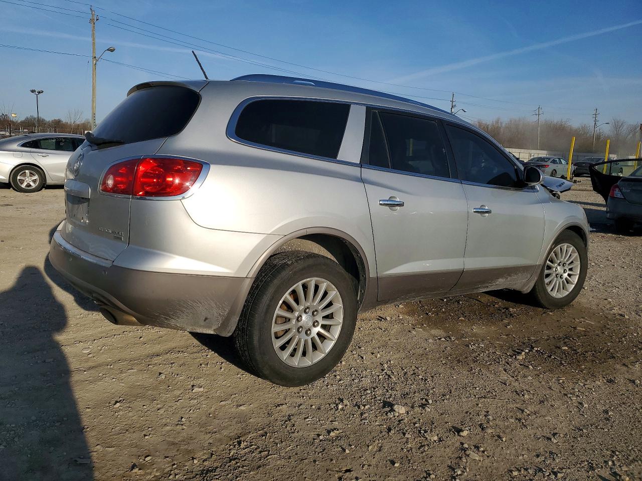 2011 Buick Enclave Cxl Silver vin: 5GAKVBED5BJ110316