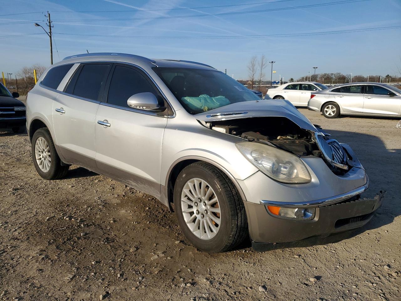 2011 Buick Enclave Cxl Silver vin: 5GAKVBED5BJ110316