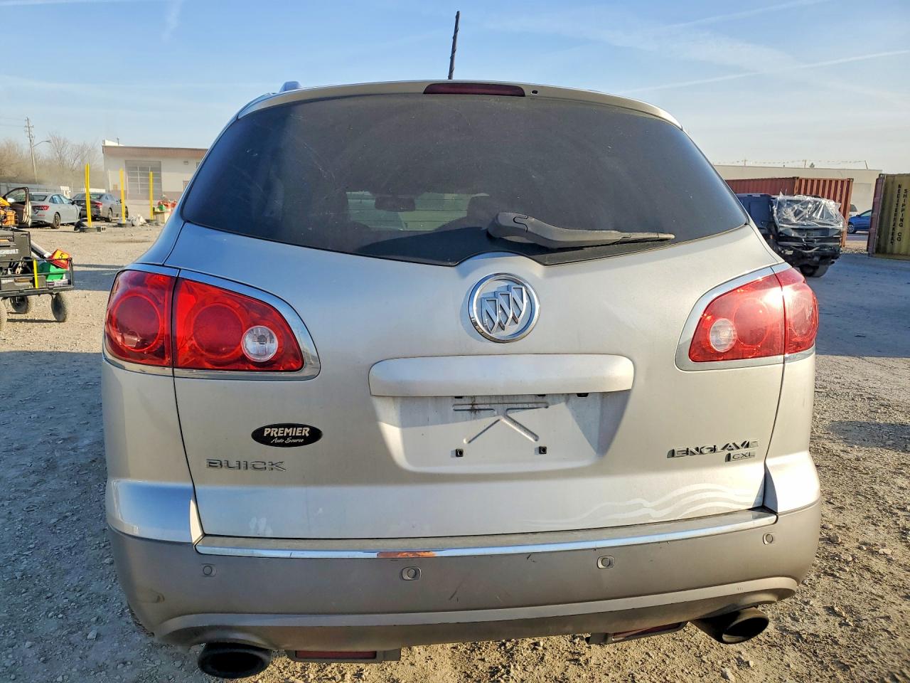 2011 Buick Enclave Cxl Silver vin: 5GAKVBED5BJ110316