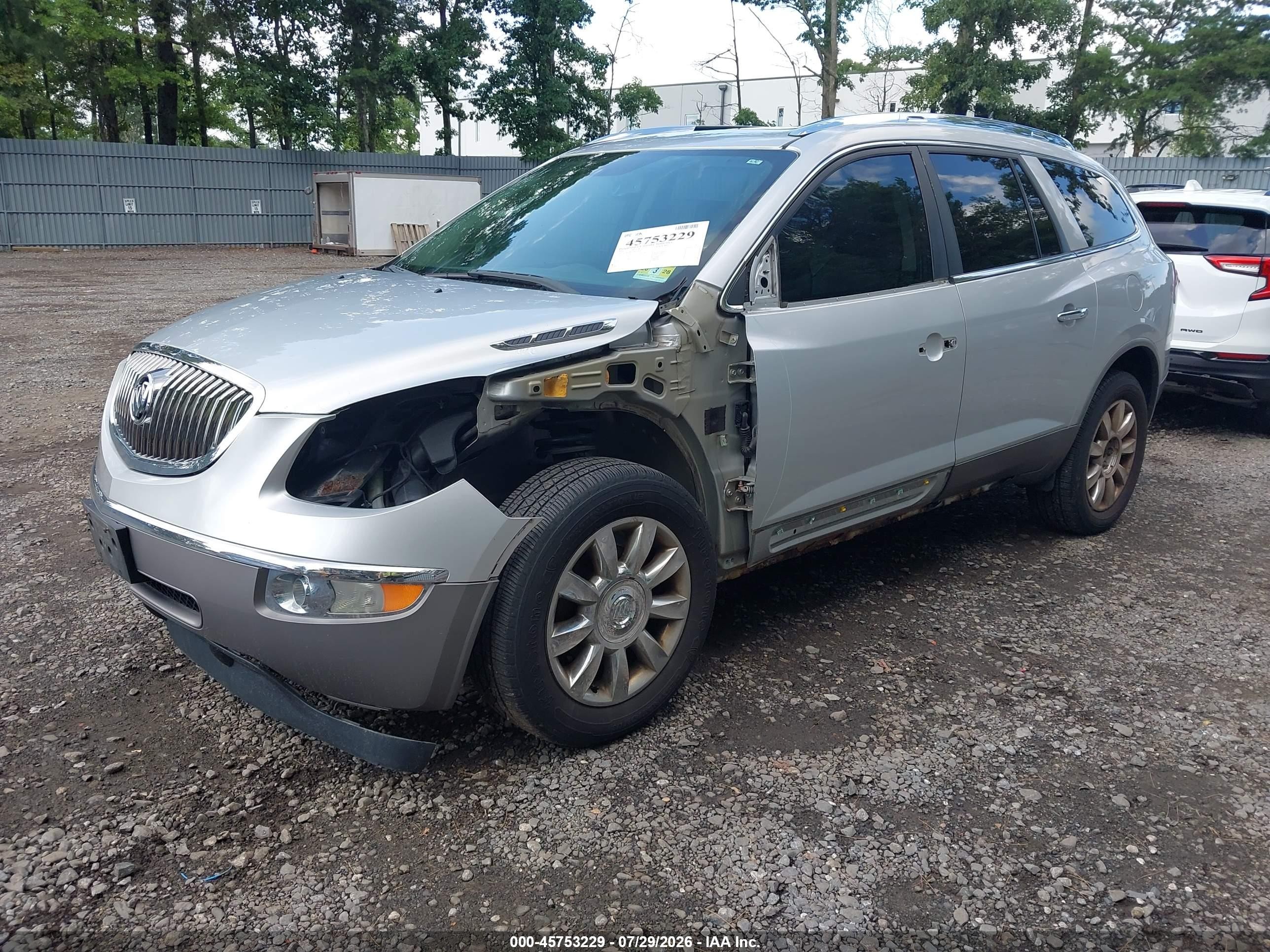 2011 Buick Enclave 1xl Silver vin: 5GAKVBED5BJ356105