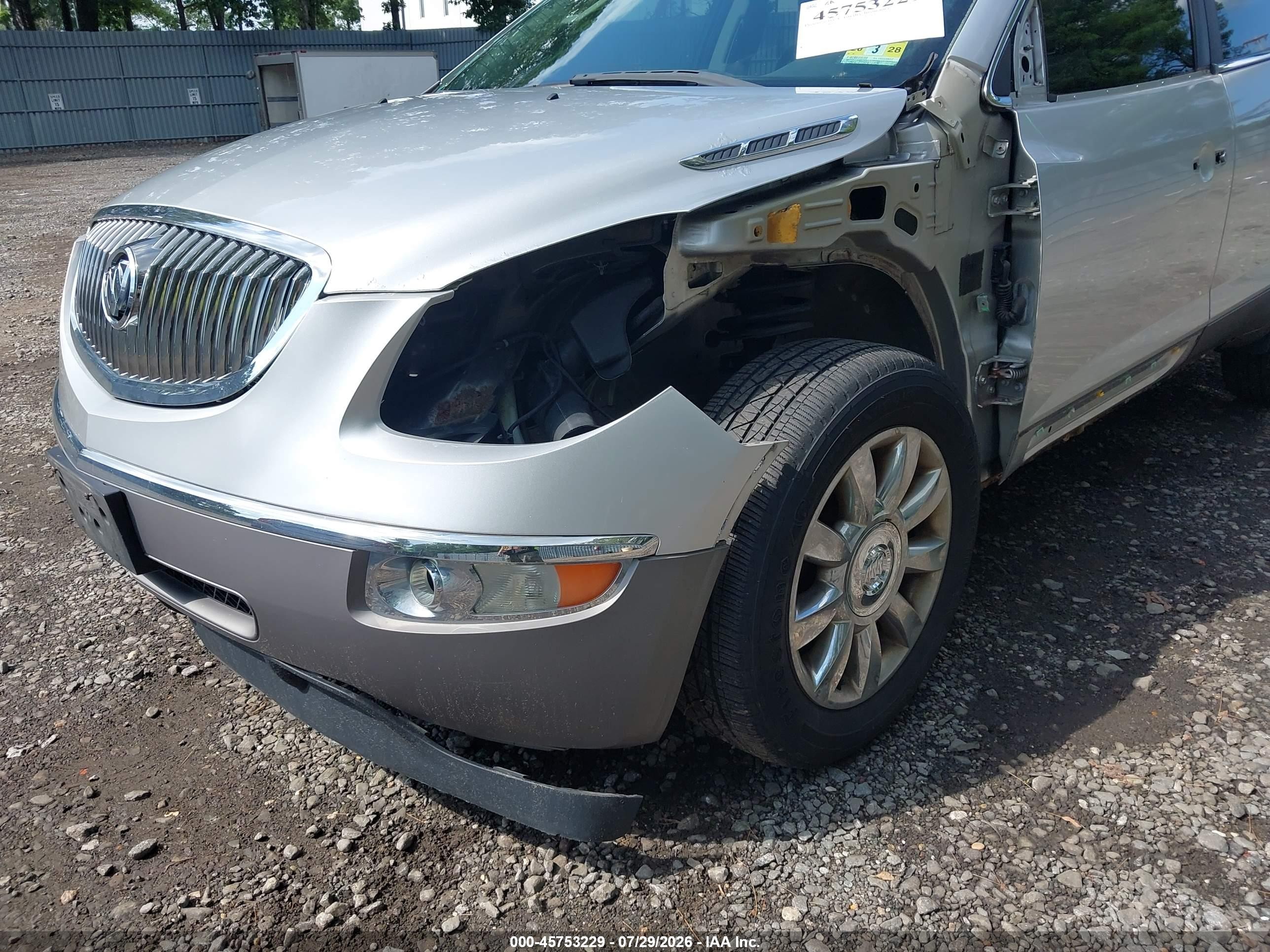 2011 Buick Enclave 1xl Silver vin: 5GAKVBED5BJ356105