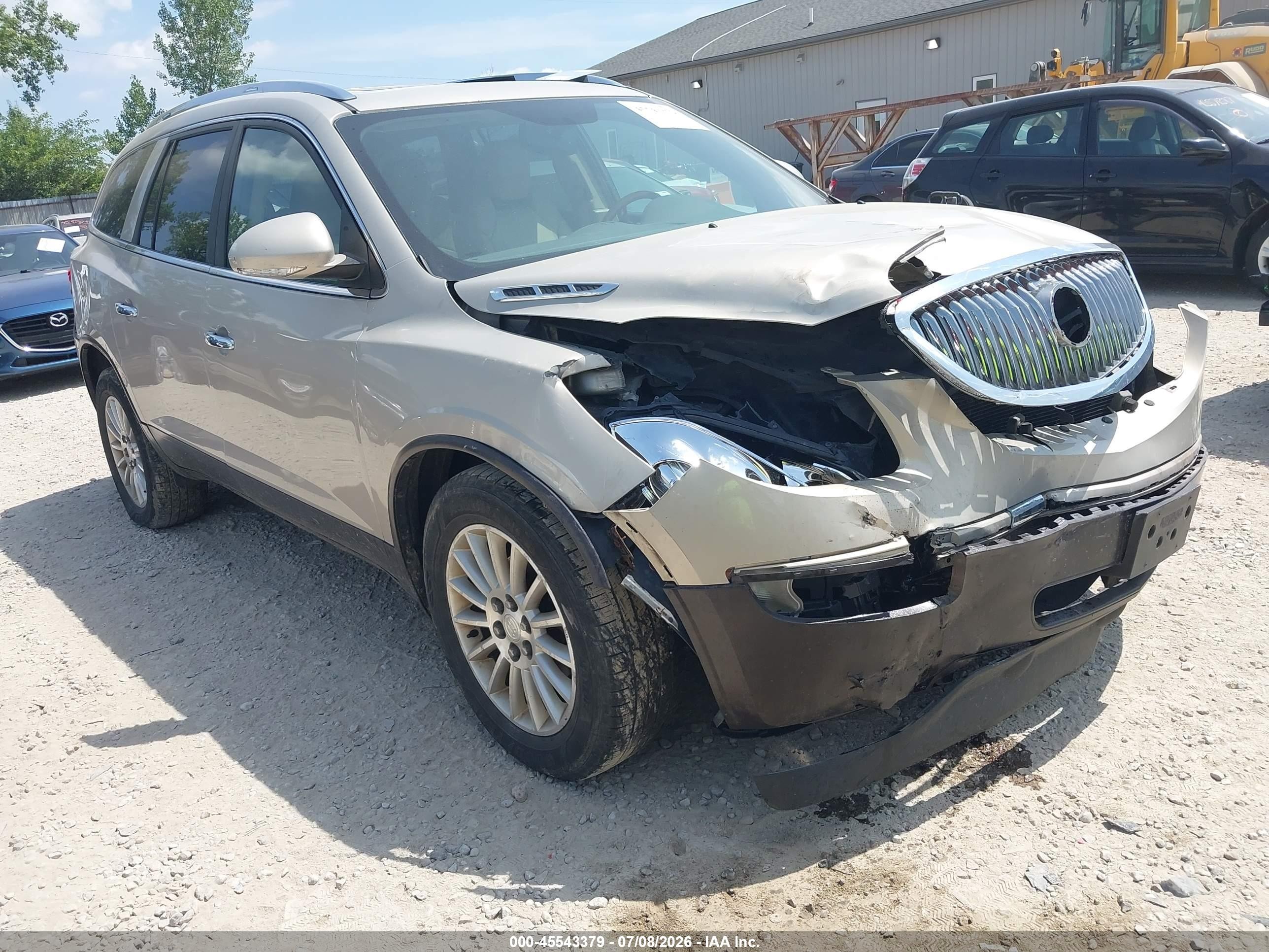 2011 Buick Enclave 1xl Tan vin: 5GAKVBED6BJ134821