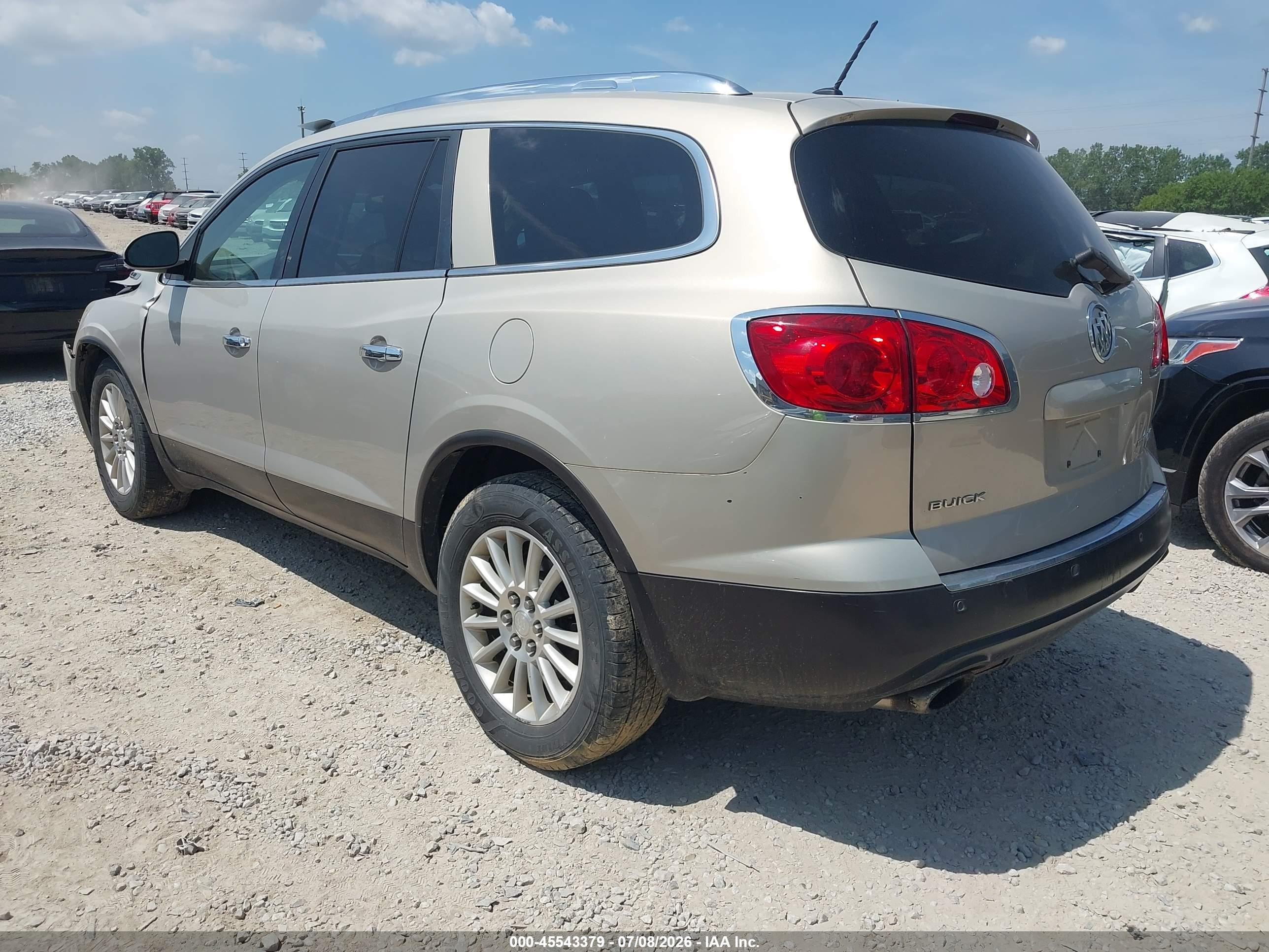 2011 Buick Enclave 1xl Желто-коричневый vin: 5GAKVBED6BJ134821
