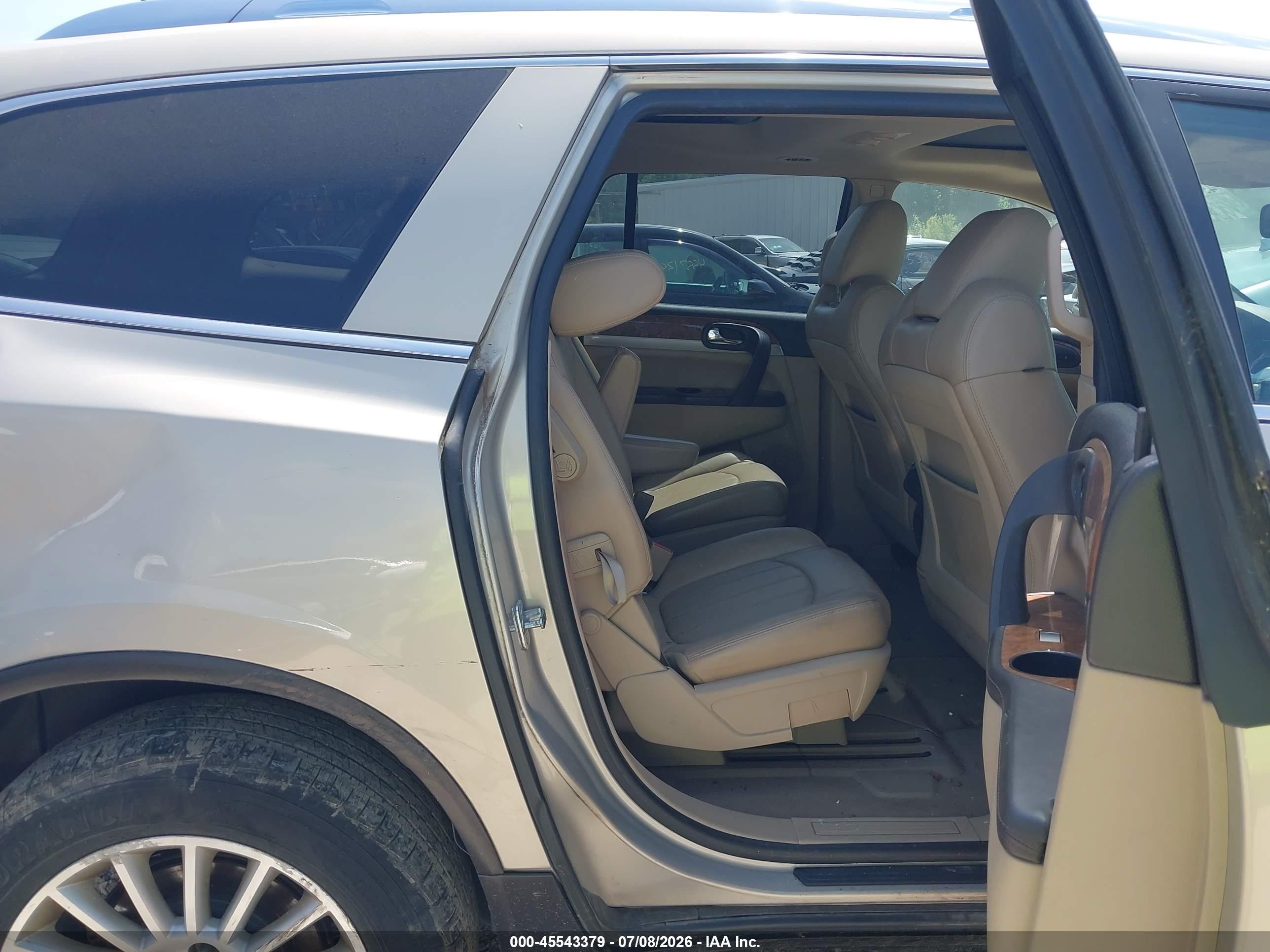2011 Buick Enclave 1xl Желто-коричневый vin: 5GAKVBED6BJ134821