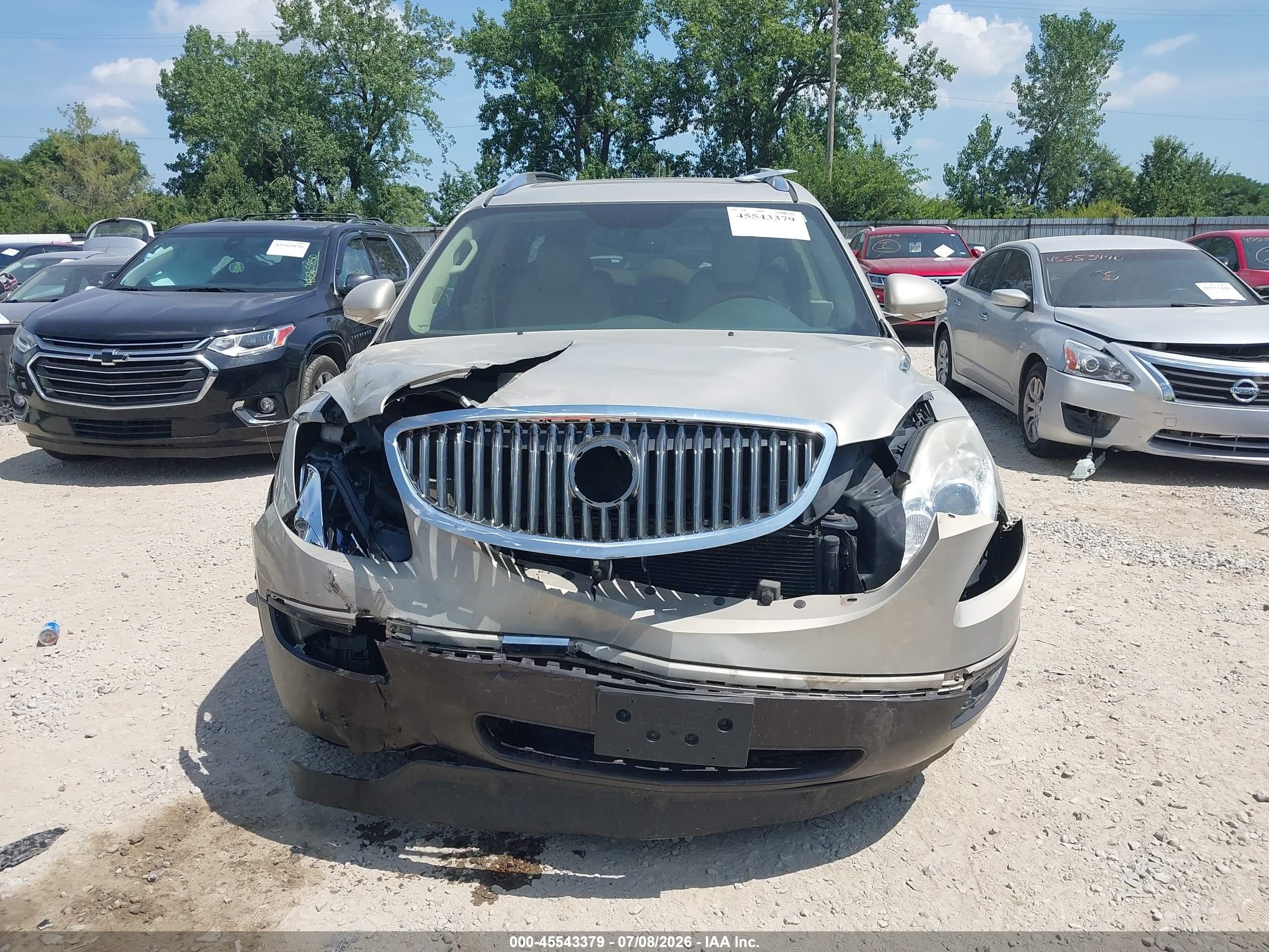 2011 Buick Enclave 1xl Желто-коричневый vin: 5GAKVBED6BJ134821