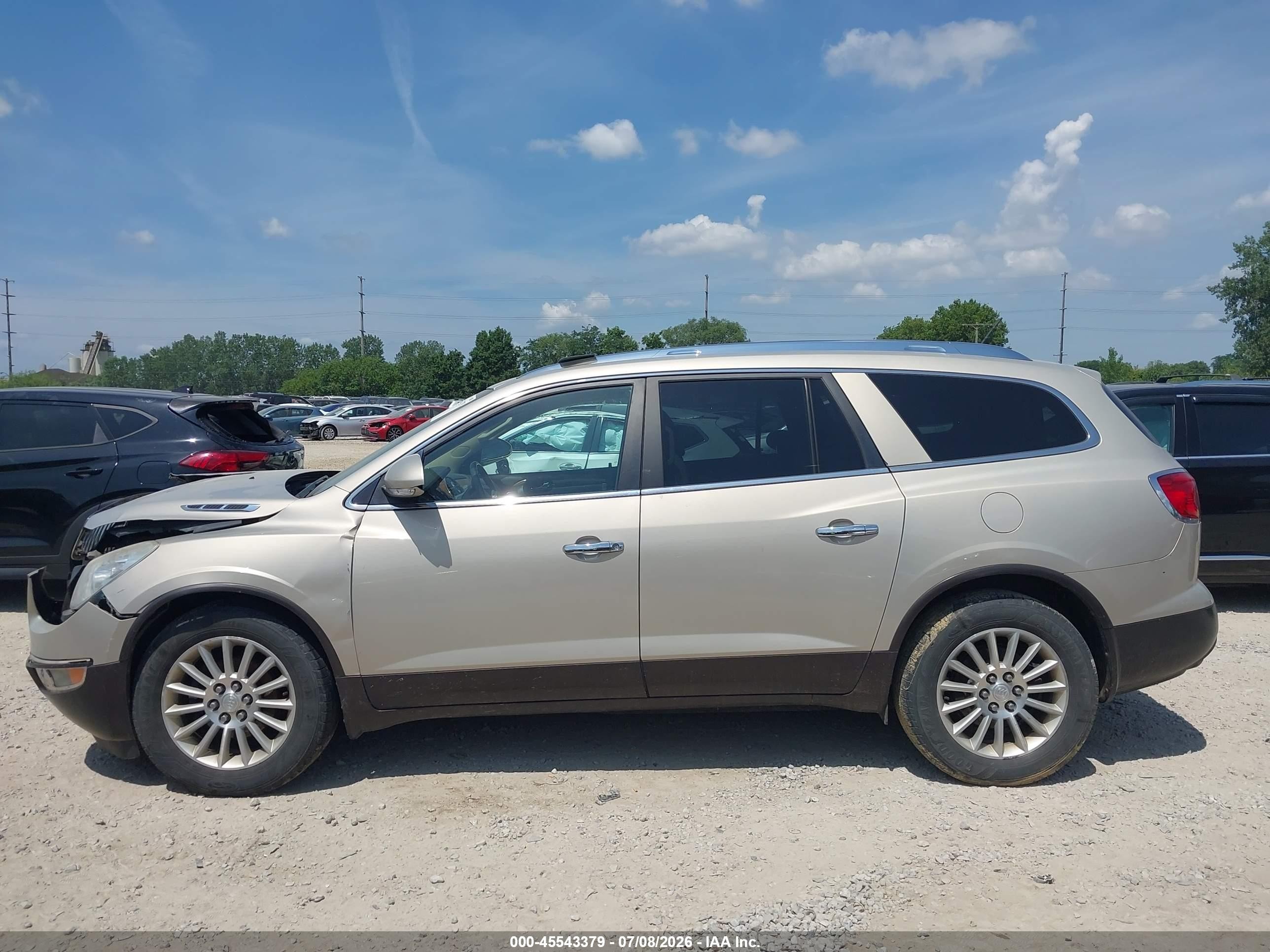 2011 Buick Enclave 1xl Желто-коричневый vin: 5GAKVBED6BJ134821