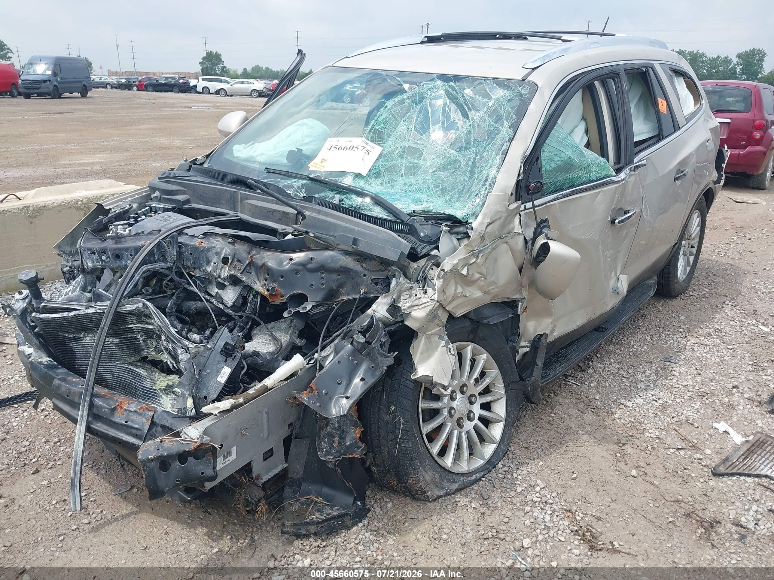 2011 Buick Enclave 1xl Gold vin: 5GAKVBED6BJ241660