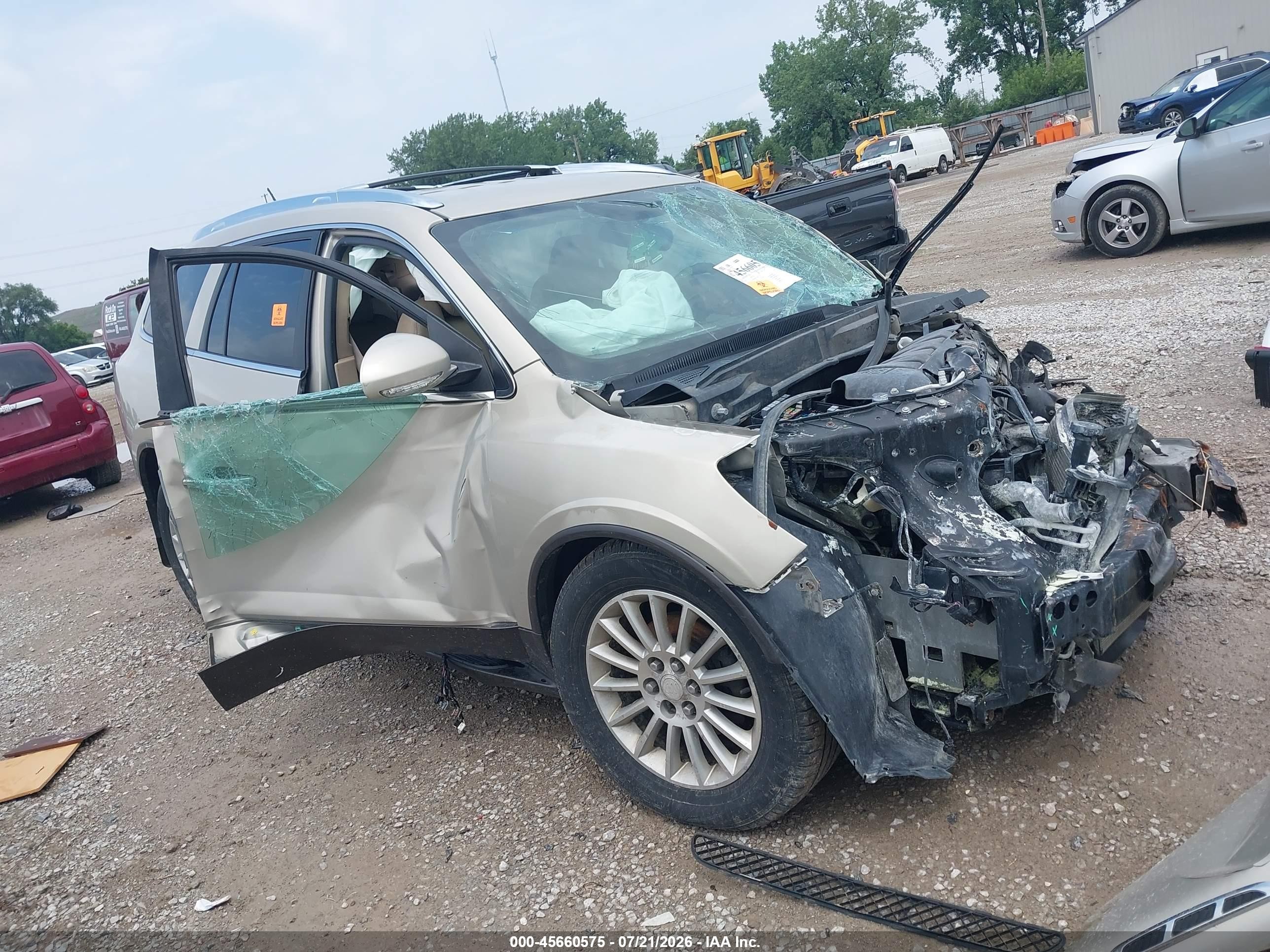 2011 Buick Enclave 1xl Золотой vin: 5GAKVBED6BJ241660
