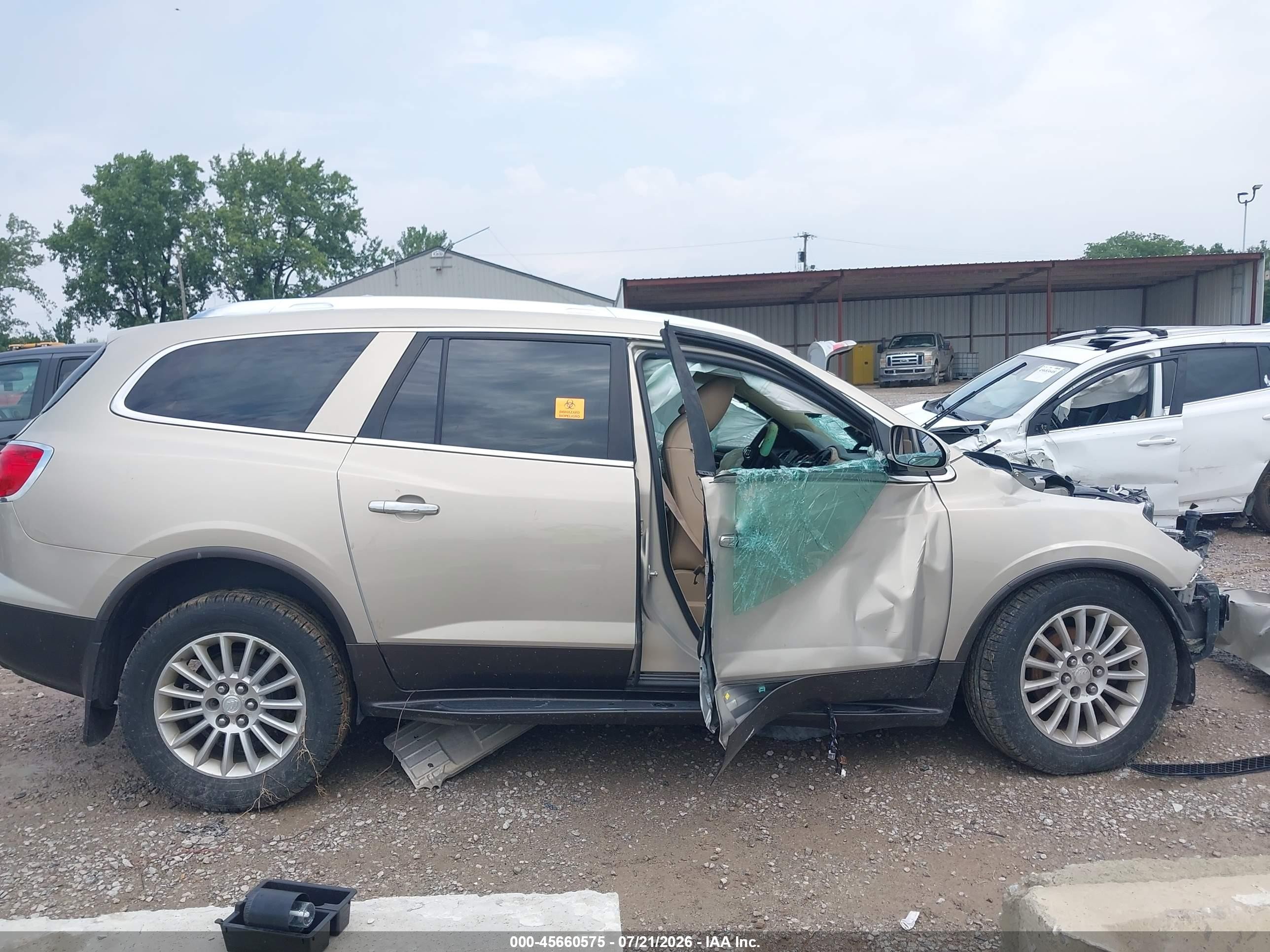 2011 Buick Enclave 1xl Gold vin: 5GAKVBED6BJ241660