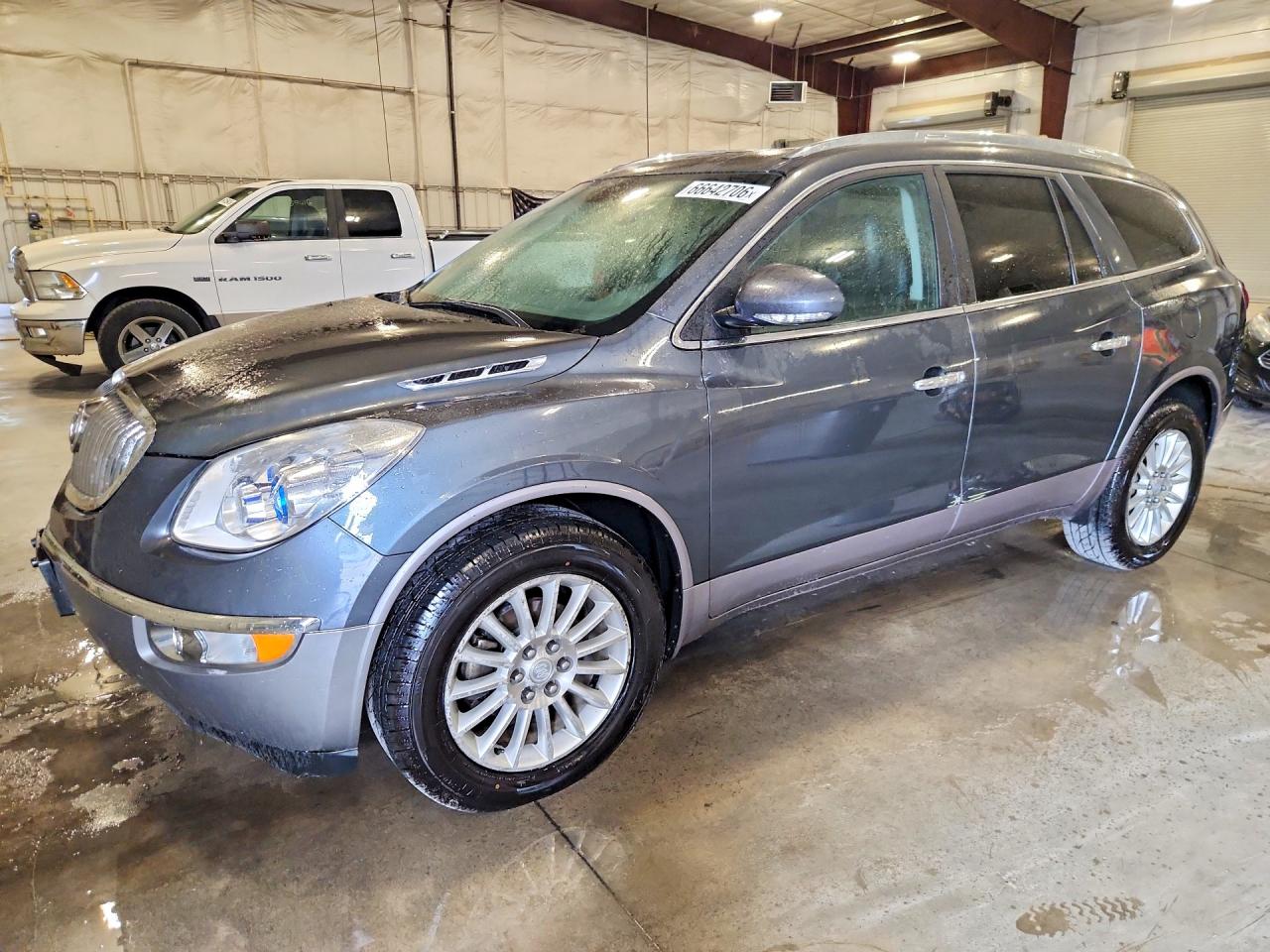 2011 Buick Enclave Cxl Gray vin: 5GAKVBED7BJ304393