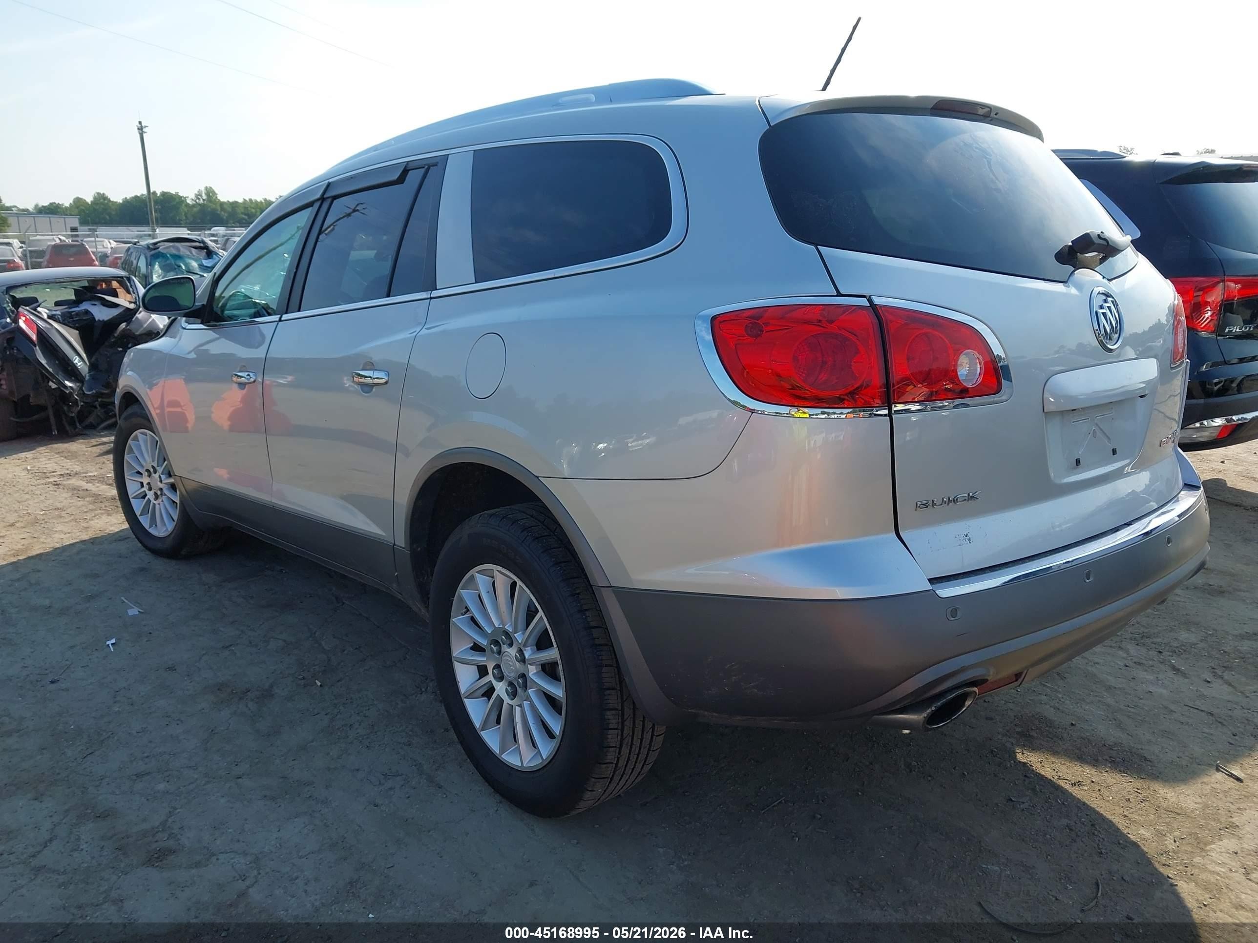 2012 Buick Enclave Convenience Silver vin: 5GAKVBED7CJ154495