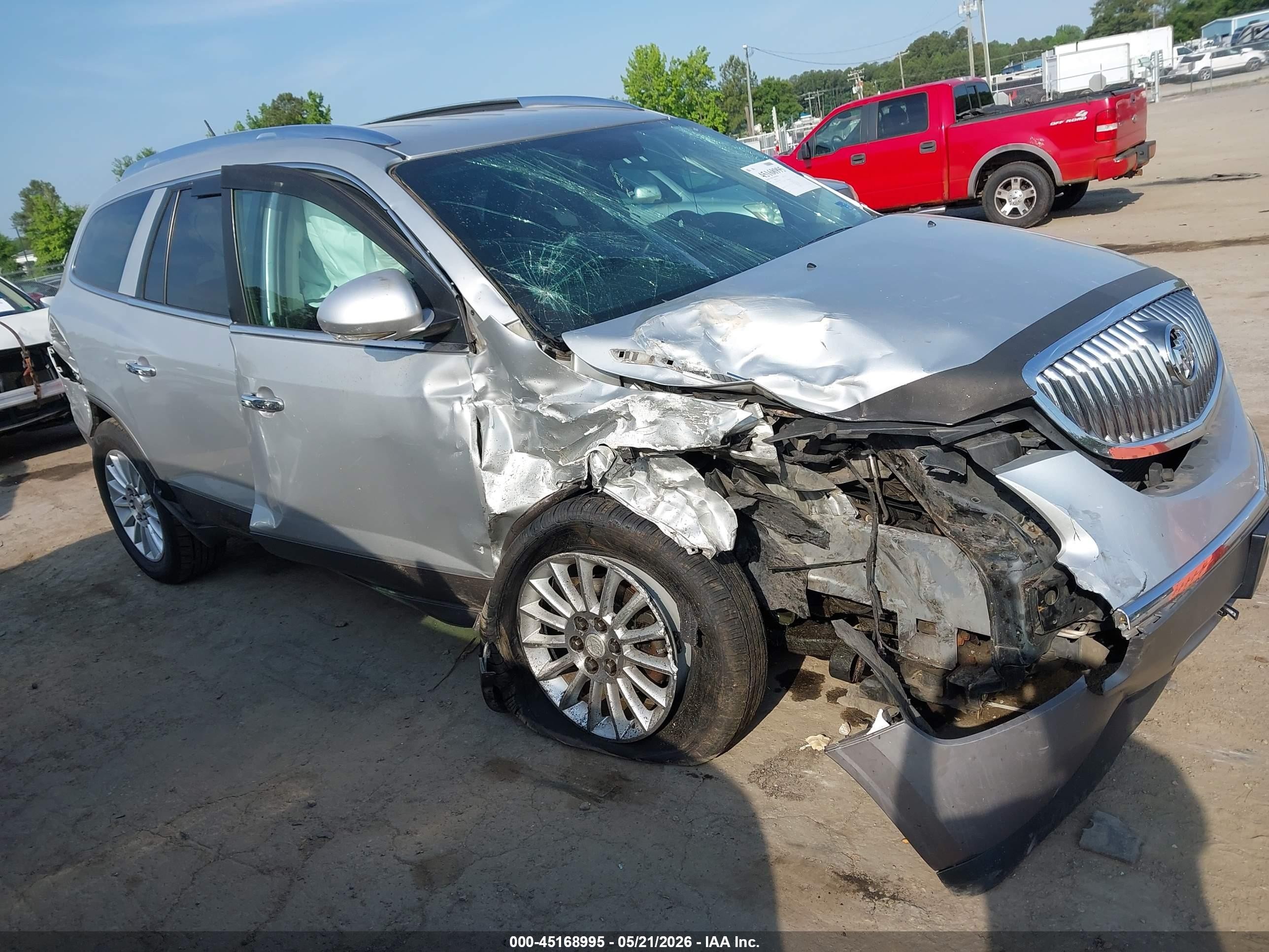 2012 Buick Enclave Convenience Silver vin: 5GAKVBED7CJ154495