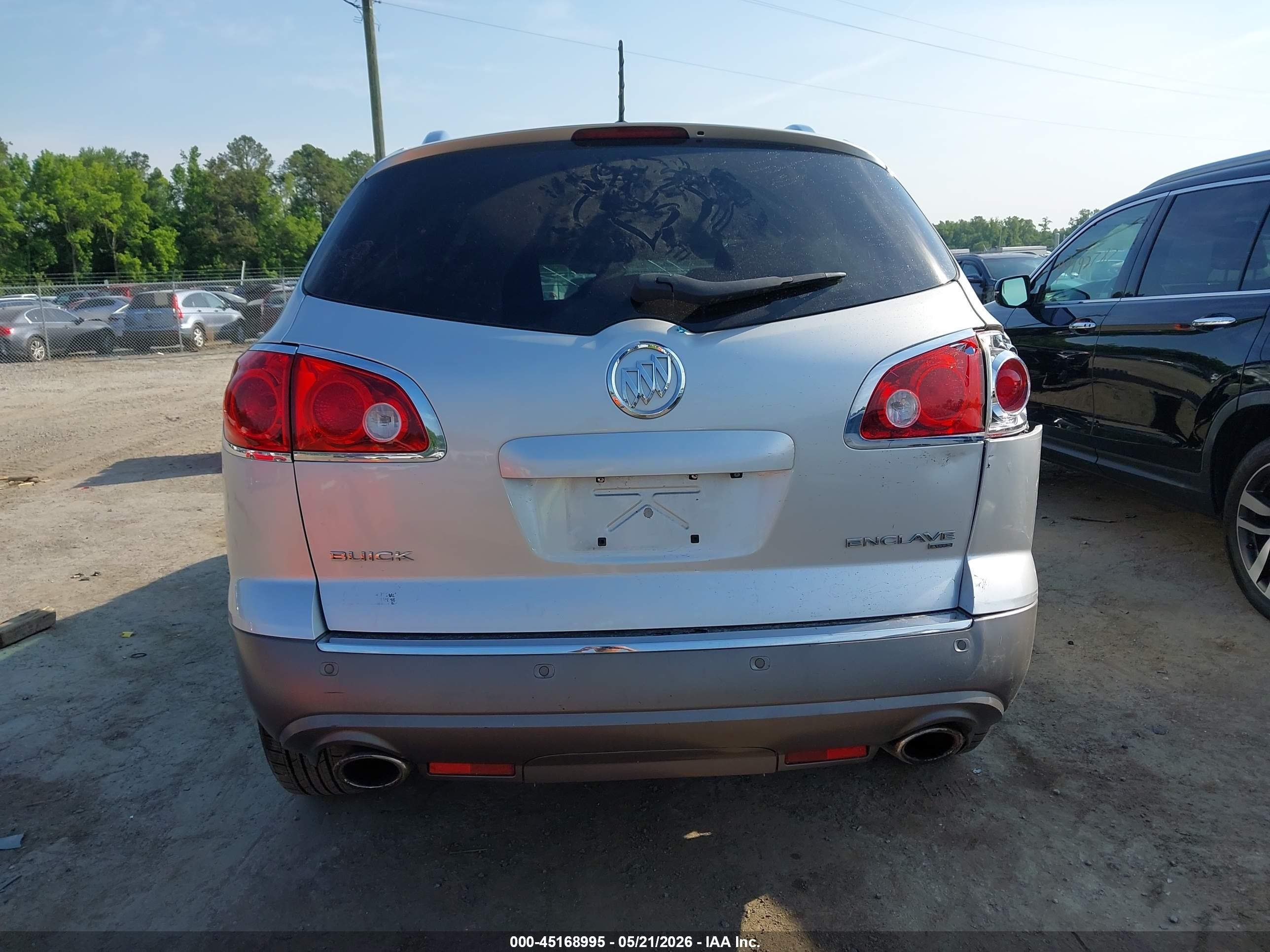 2012 Buick Enclave Convenience Silver vin: 5GAKVBED7CJ154495