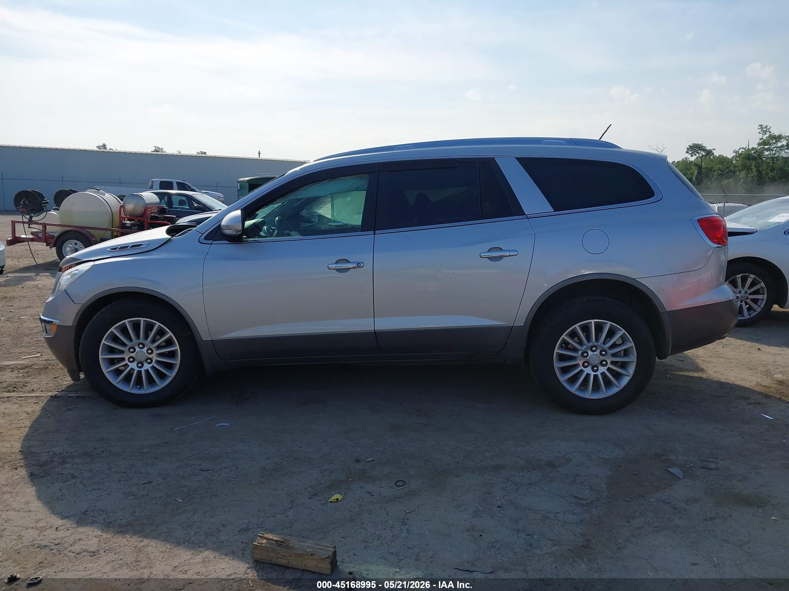 2012 Buick Enclave Convenience Silver vin: 5GAKVBED7CJ154495