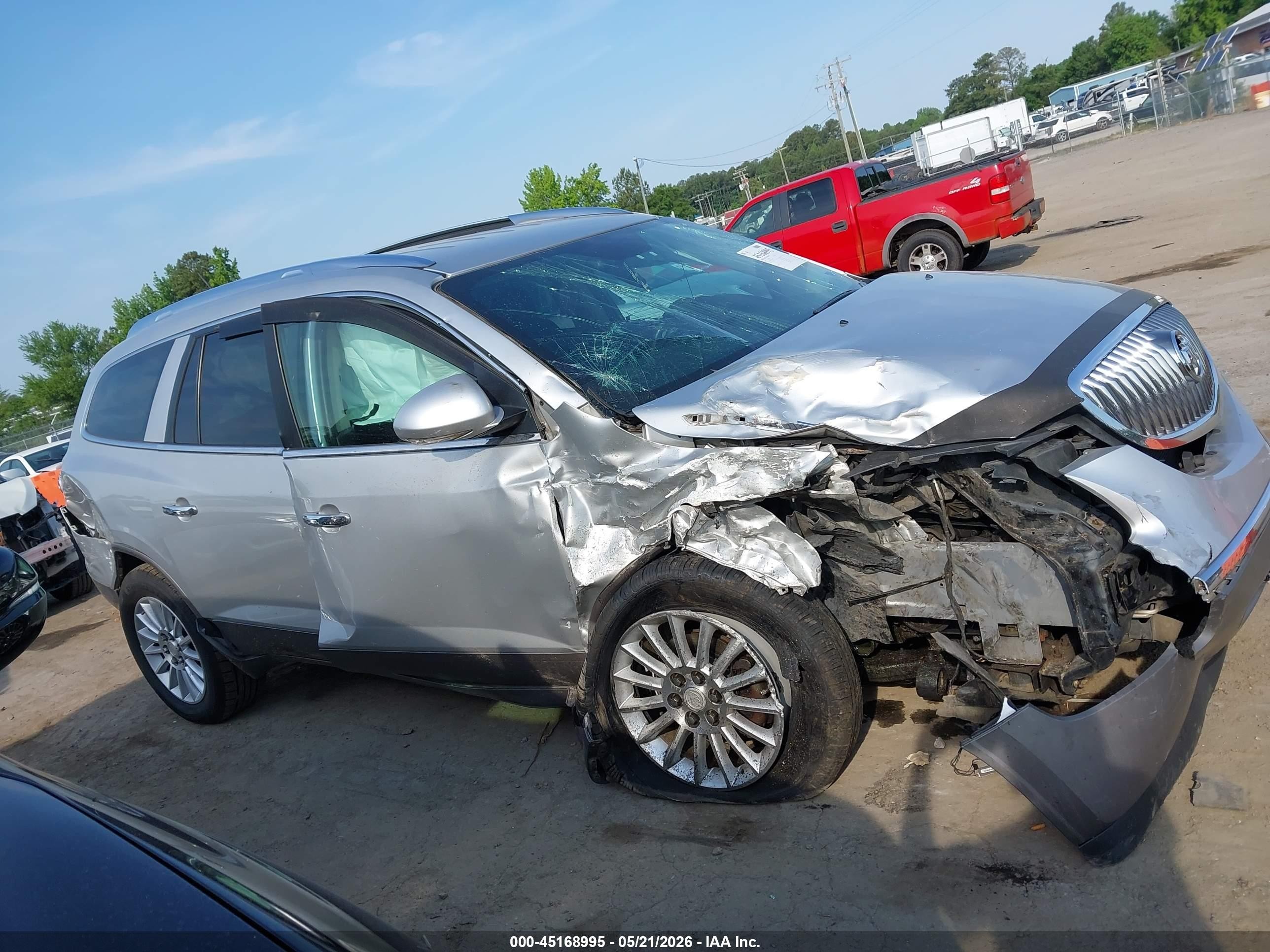 2012 Buick Enclave Convenience Silver vin: 5GAKVBED7CJ154495