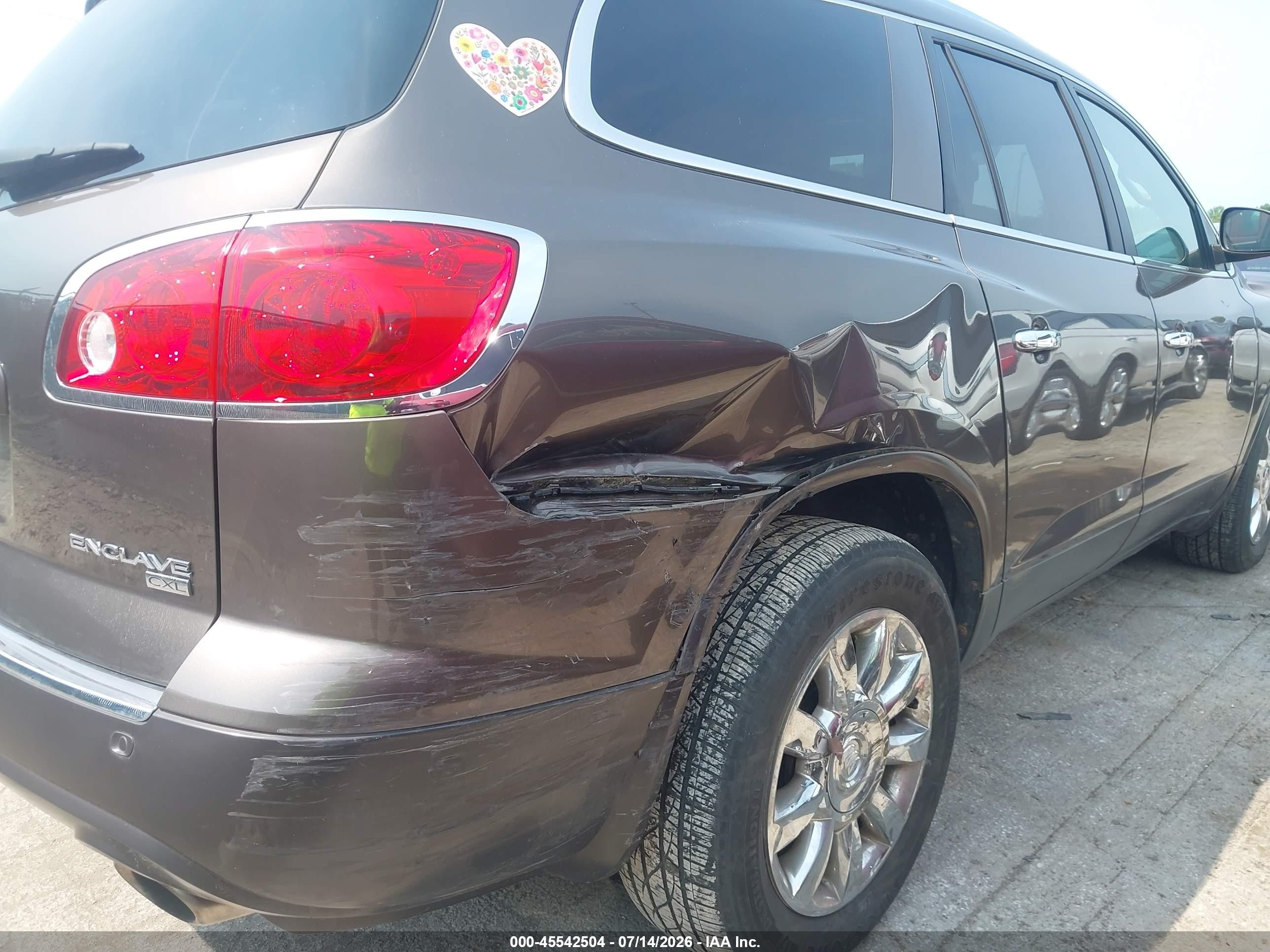 2011 Buick Enclave 1xl Коричневый vin: 5GAKVBED8BJ274997