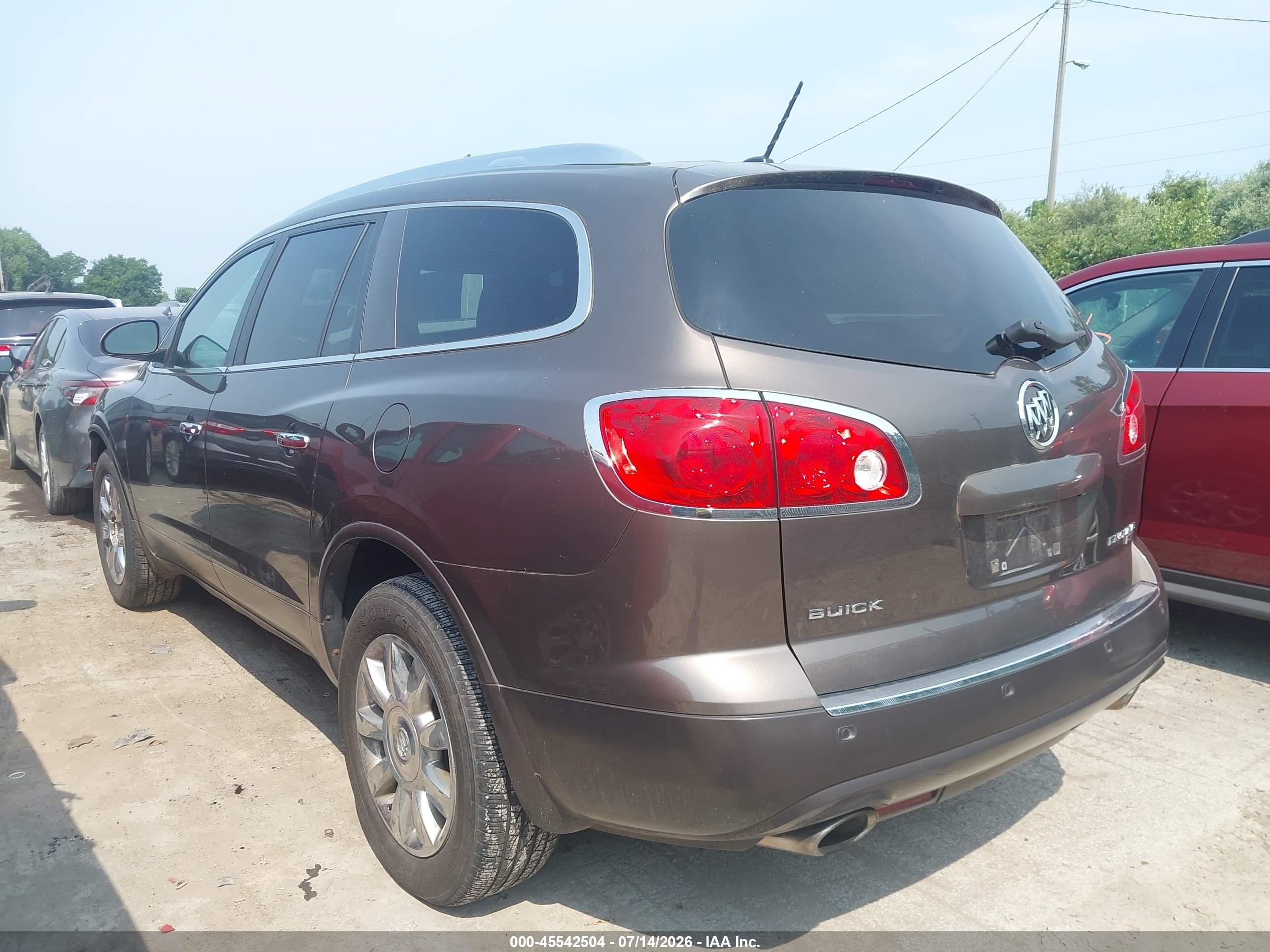 2011 Buick Enclave 1xl Коричневый vin: 5GAKVBED8BJ274997