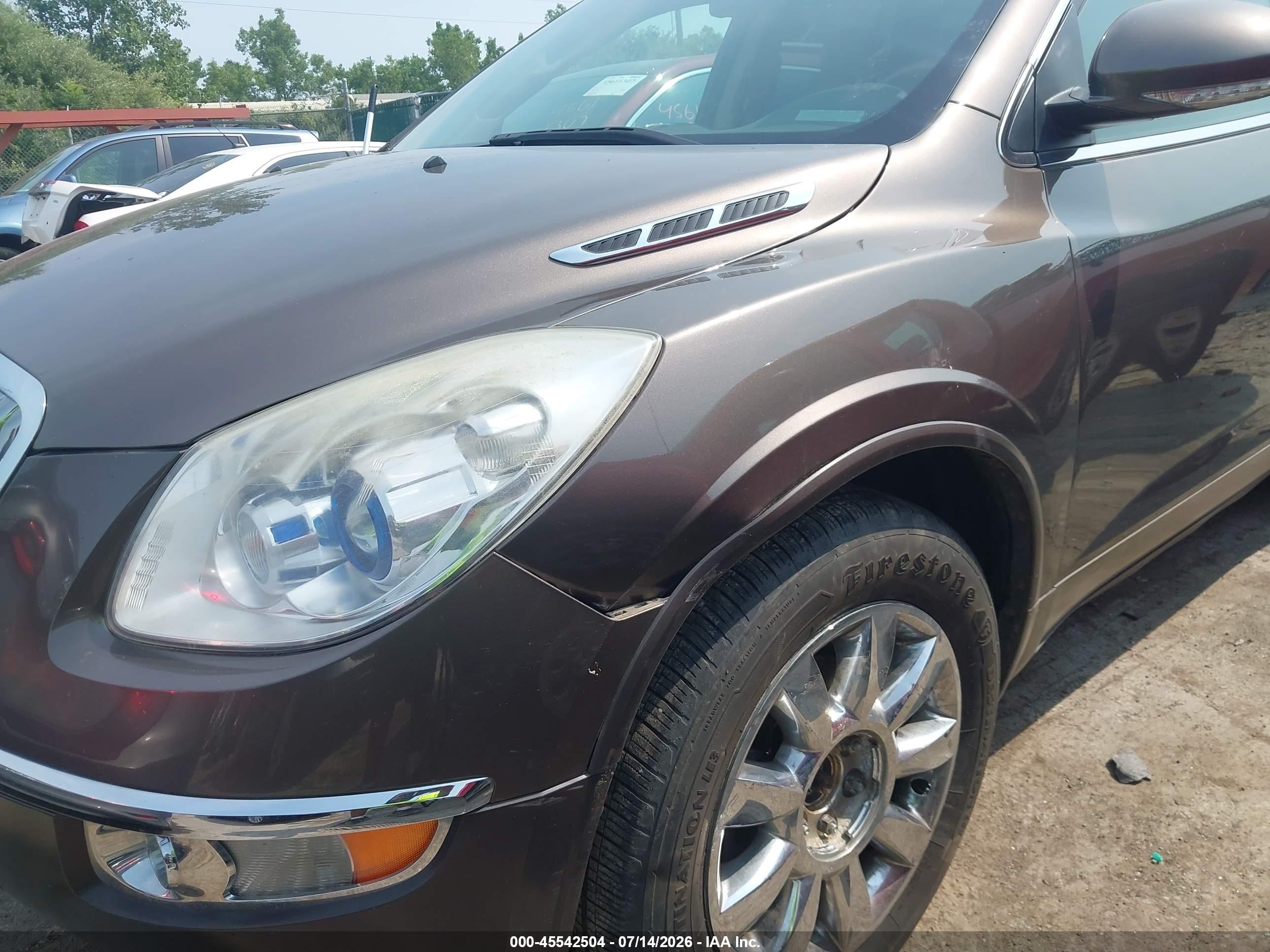 2011 Buick Enclave 1xl Коричневый vin: 5GAKVBED8BJ274997