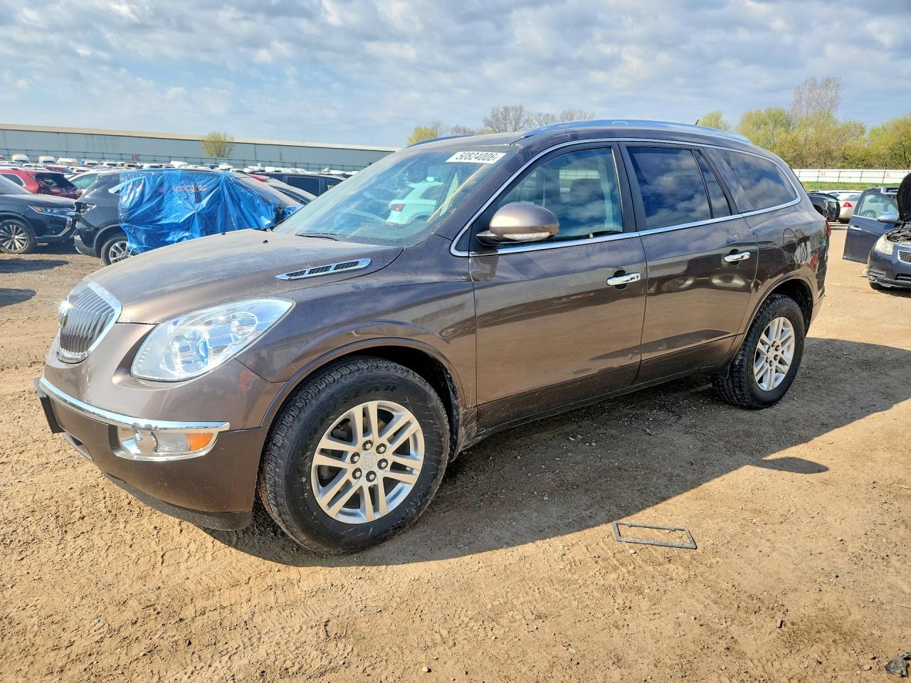 2012 Buick Enclave Gray vin: 5GAKVBED8CJ311953