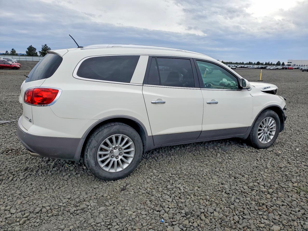 2011 Buick Enclave Cxl White vin: 5GAKVBED9BJ299780